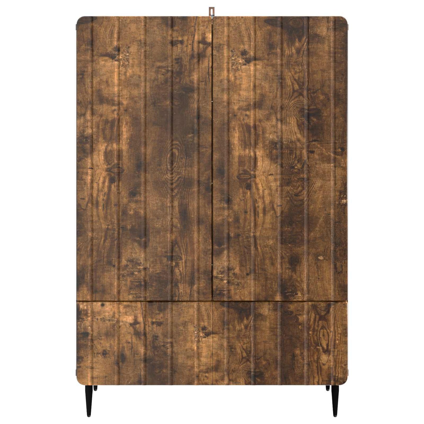 Sideboard Smoked Oak 66 x 34.5 x 97 cm Engineered Wood