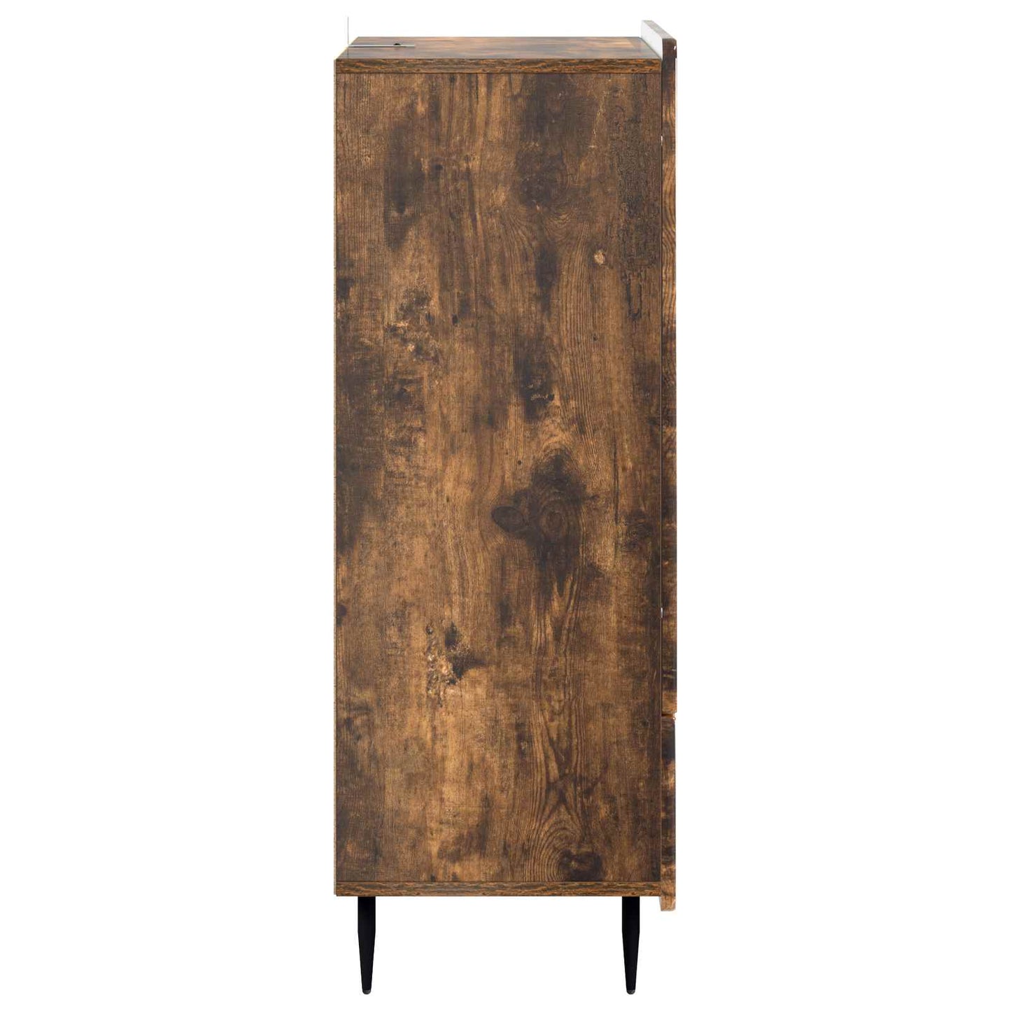 Sideboard Smoked Oak 66 x 34.5 x 97 cm Engineered Wood