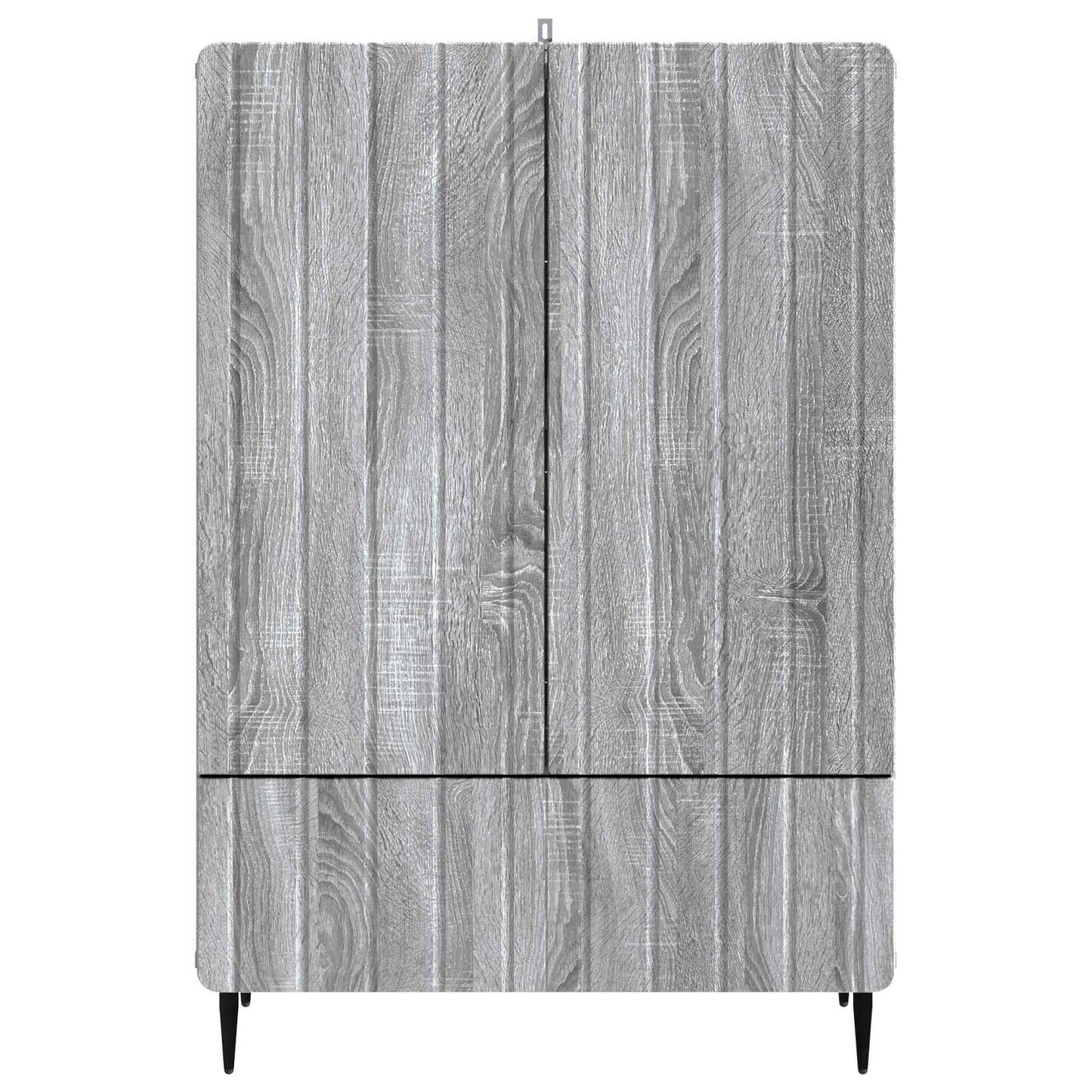 Sideboard Grey Sonoma 66 x 34.5 x 97 cm Engineered Wood