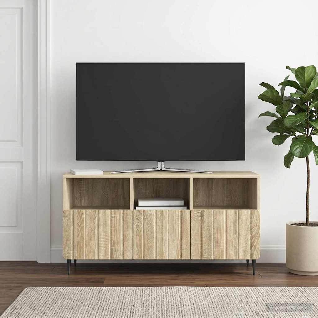 TV Cabinet Sonoma Oak 102 x 34.5 x 50 cm Engineered Wood