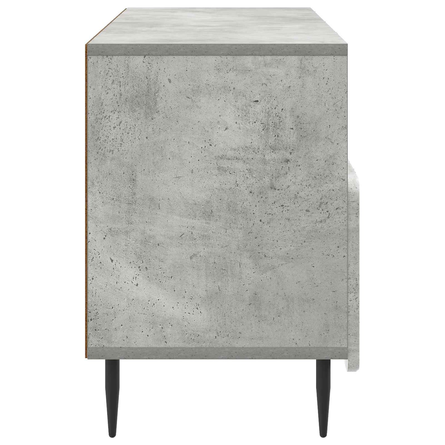 TV Cabinet Concrete Grey 102 x 34.5 x 50 cm Engineered Wood