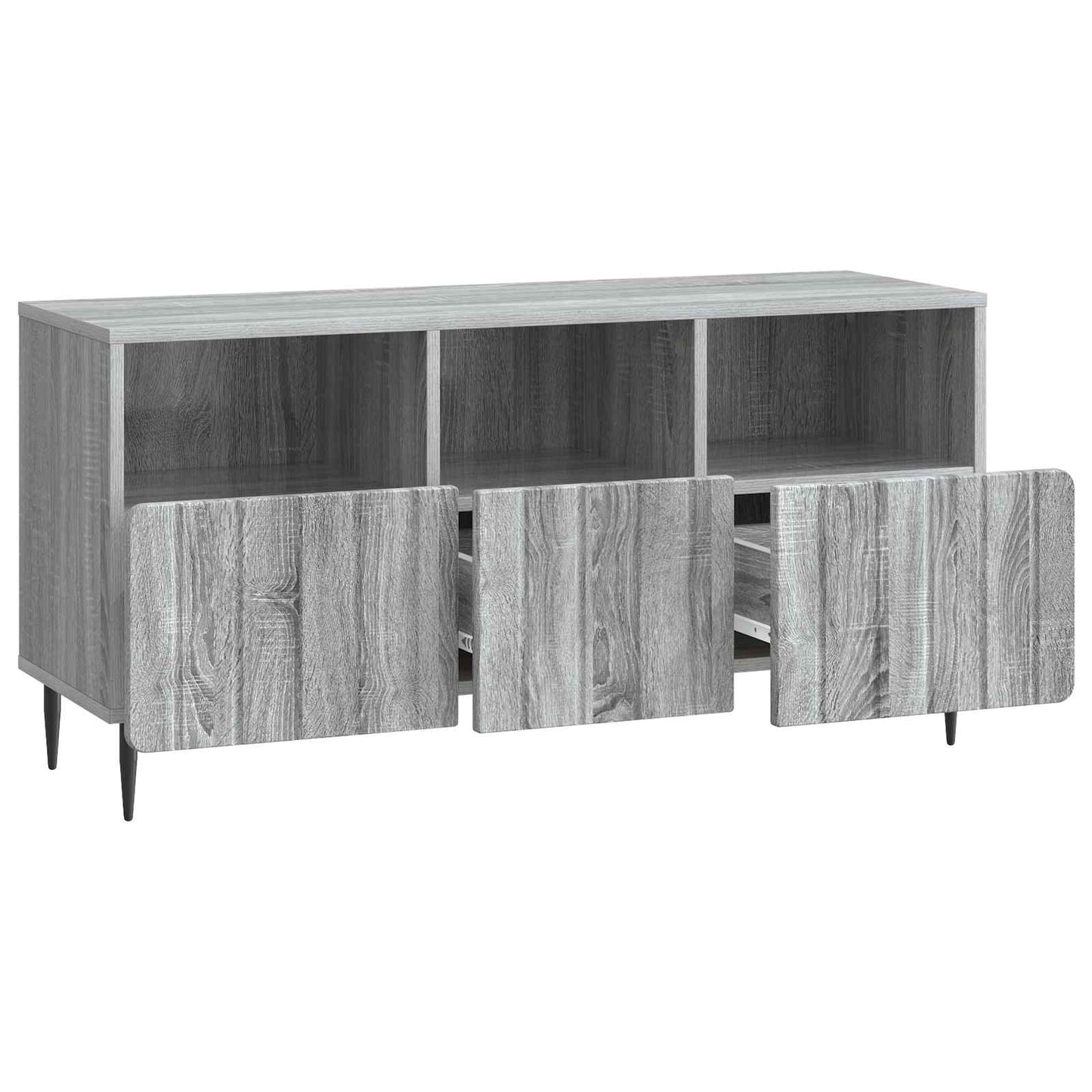 TV Cabinet Grey Sonoma 102 x 34.5 x 50 cm Engineered Wood