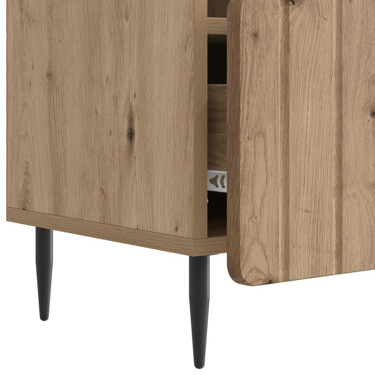 TV Cabinet 102 x 34.5 x 50 cm Artisan Oak Engineered Wood
