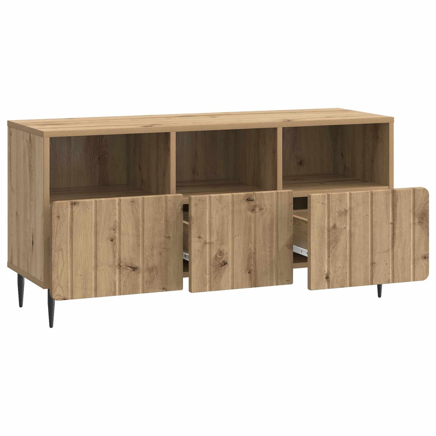 TV Cabinet 102 x 34.5 x 50 cm Artisan Oak Engineered Wood
