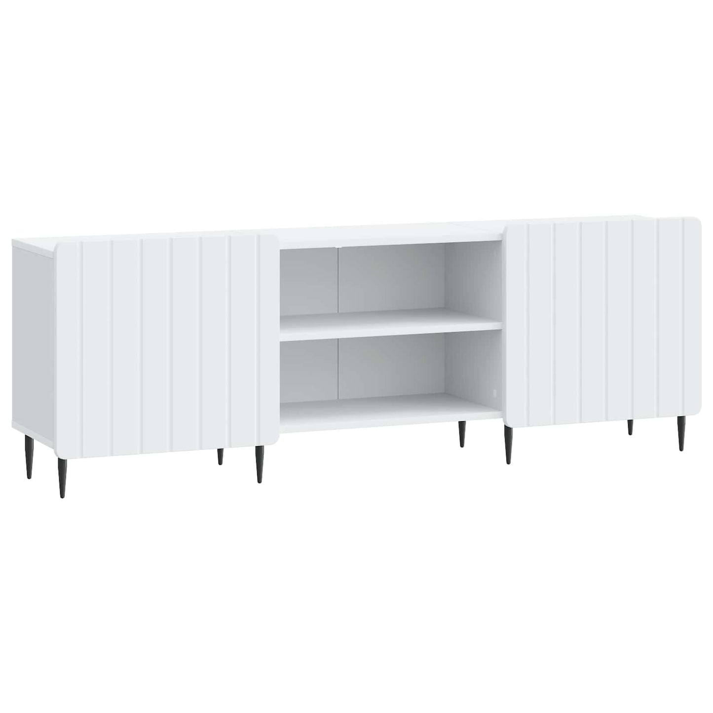 TV Cabinet White 150 x 31 x 52 cm Engineered Wood