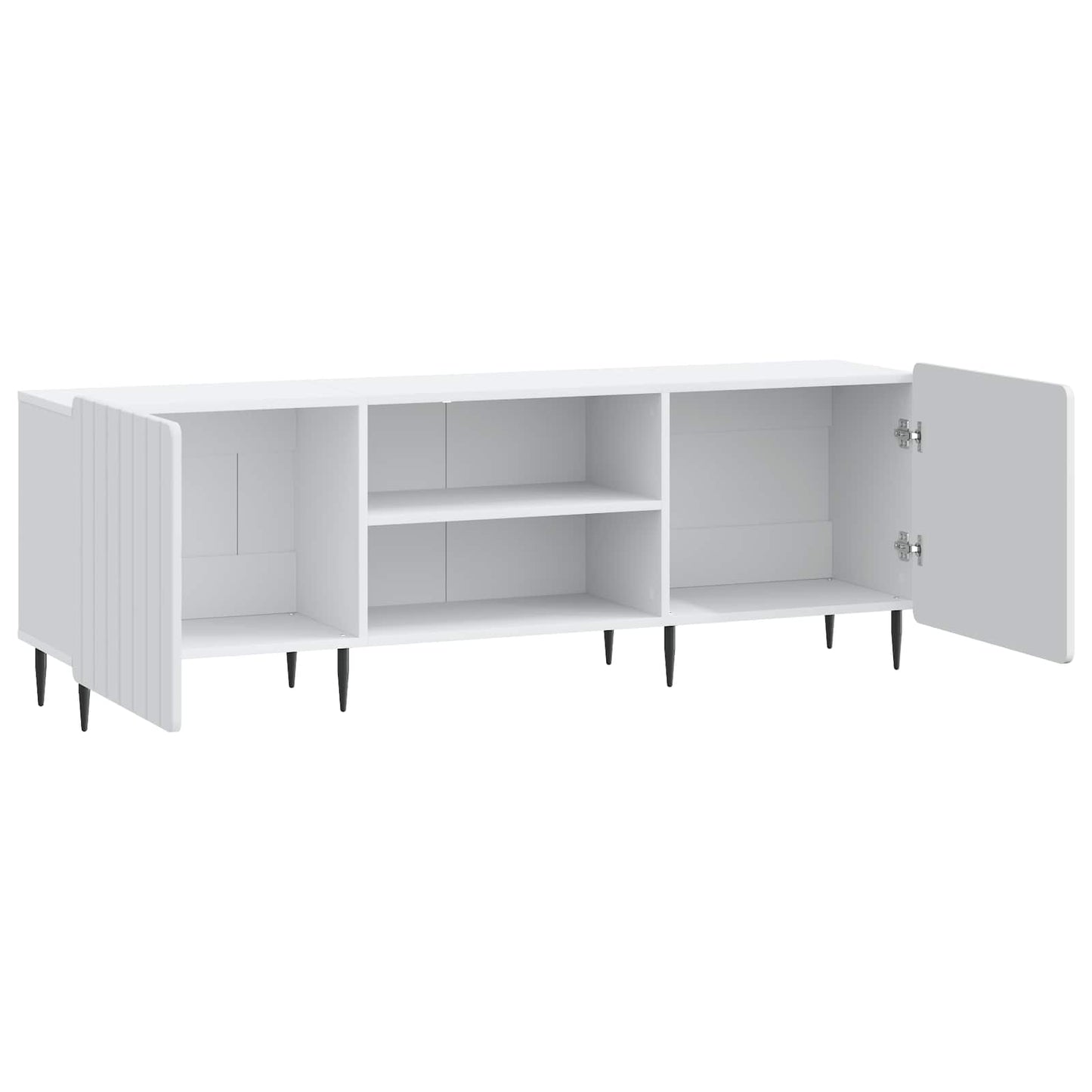 TV Cabinet White 150 x 31 x 52 cm Engineered Wood