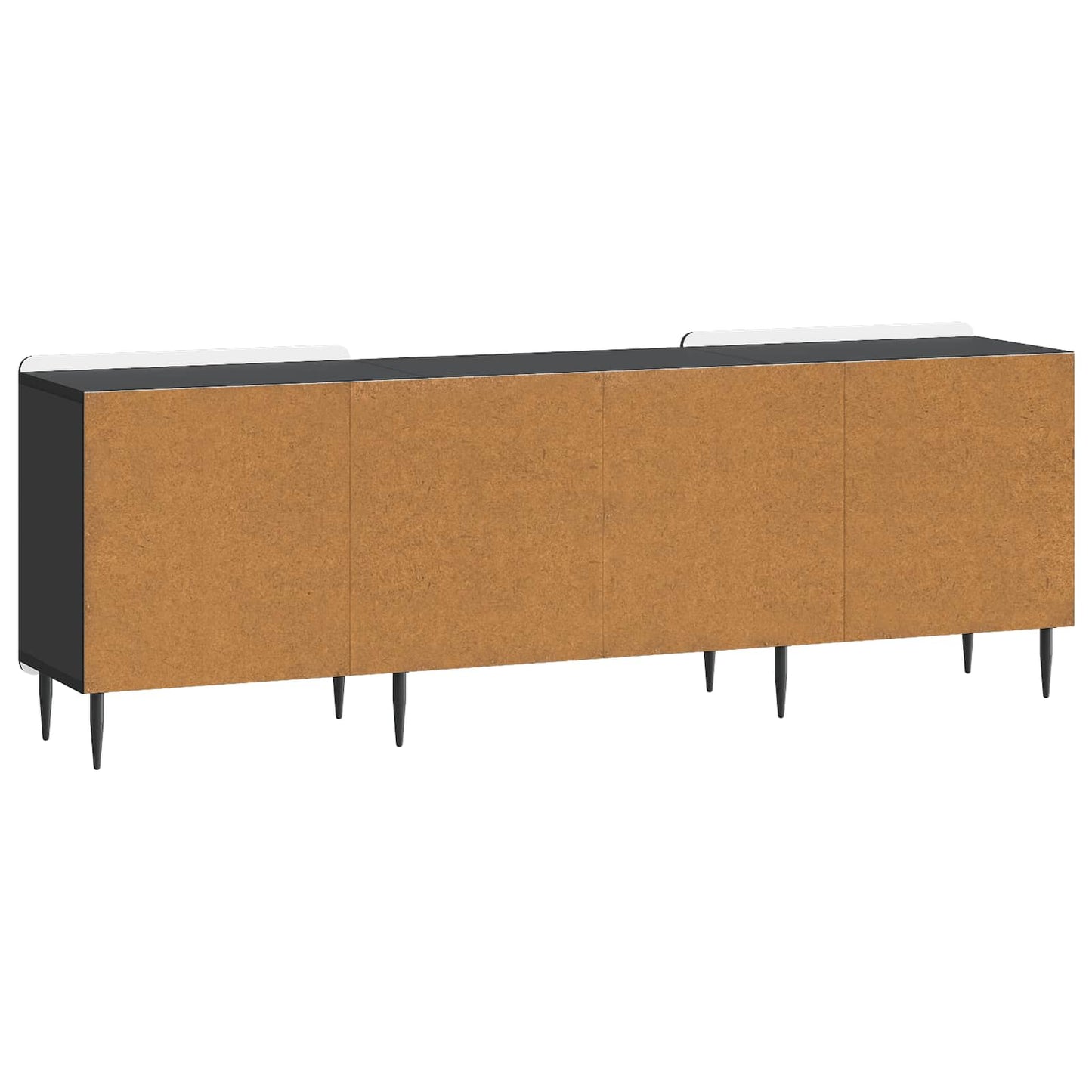 TV Cabinet Black 150 x 31 x 52 cm Engineered Wood