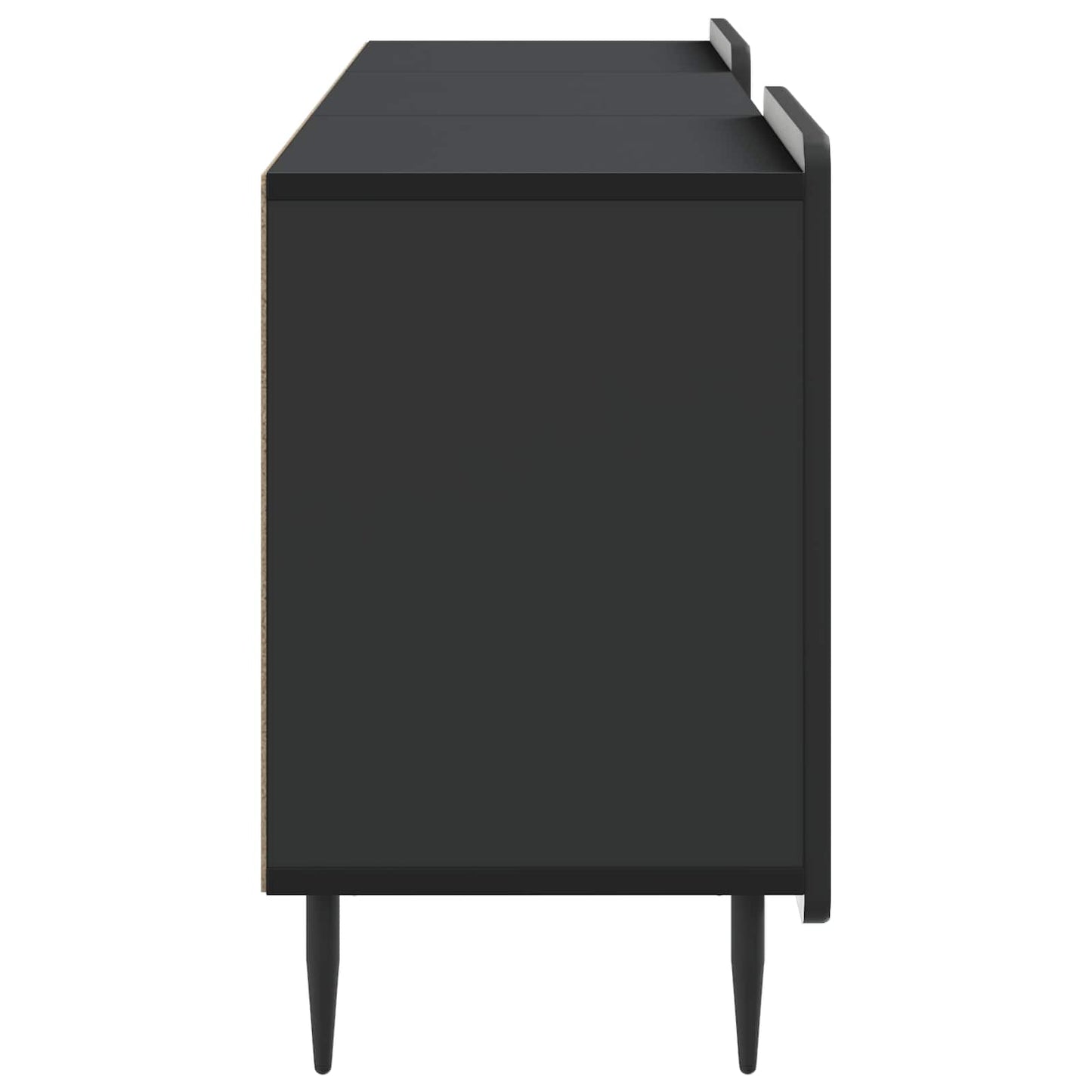 TV Cabinet Black 150 x 31 x 52 cm Engineered Wood