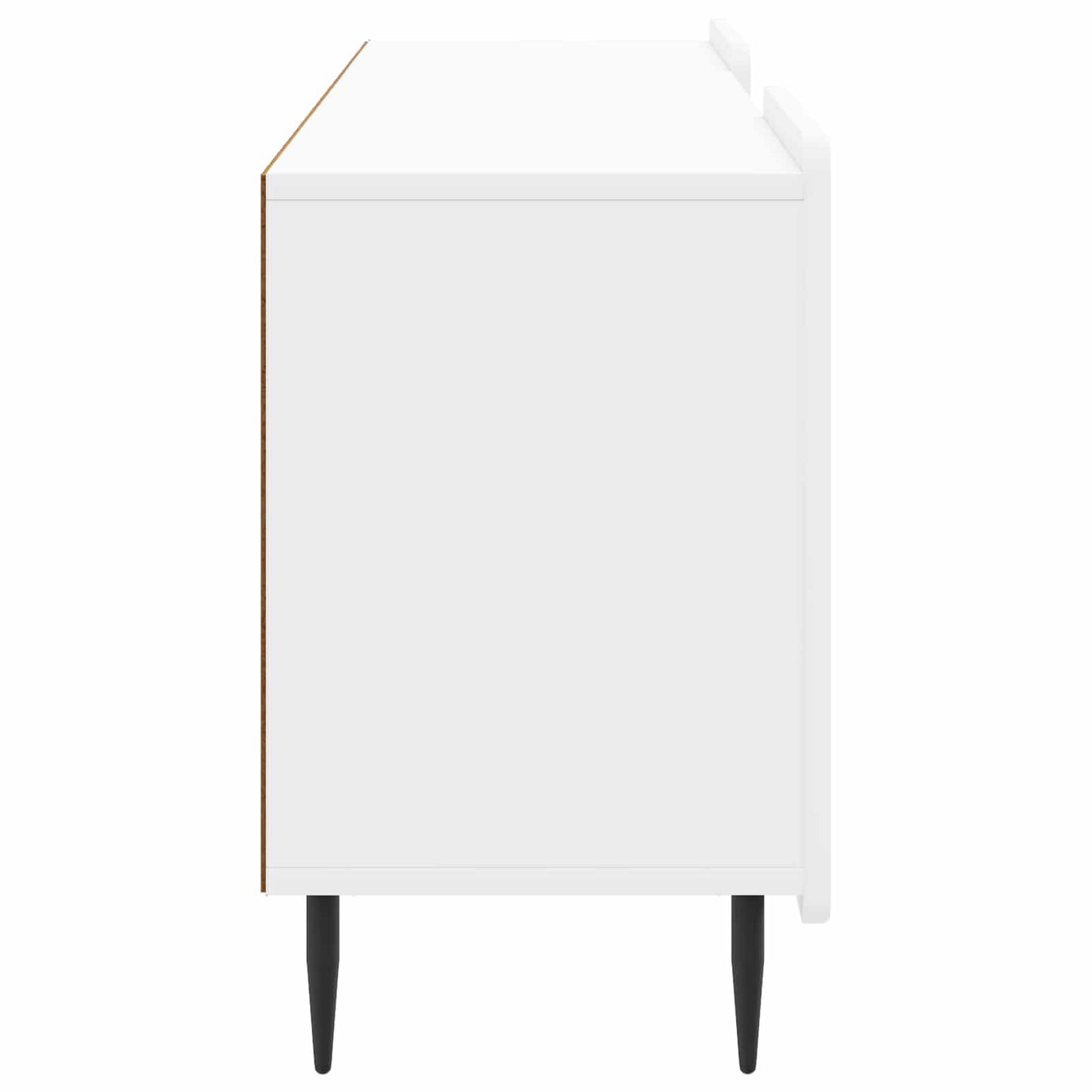 TV Cabinet High Gloss White 150 x 31 x 52 cm Engineered Wood
