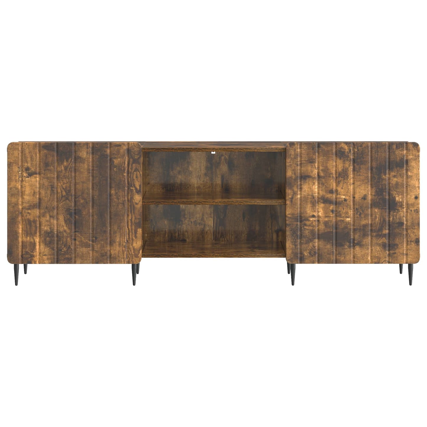 TV Cabinet Smoked Oak 150 x 31 x 52 cm Engineered Wood