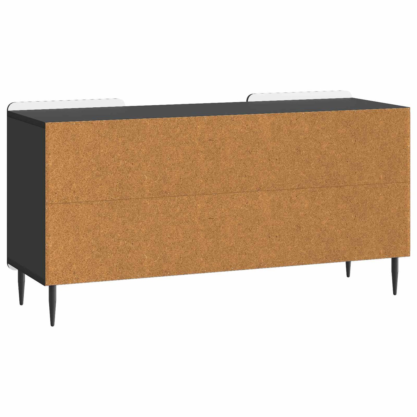 TV Cabinet Black 102 x 34.5 x 52 cm Engineered Wood