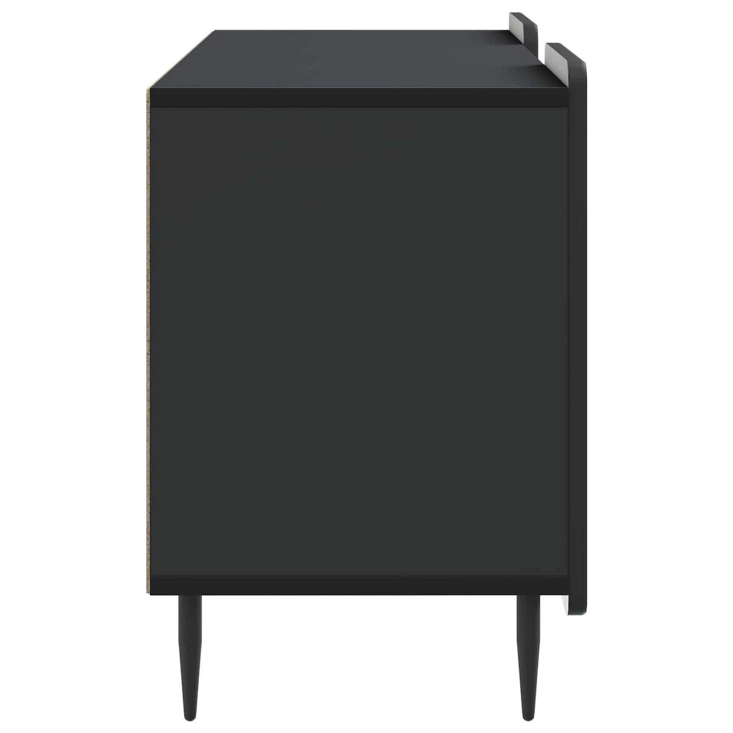 TV Cabinet Black 102 x 34.5 x 52 cm Engineered Wood