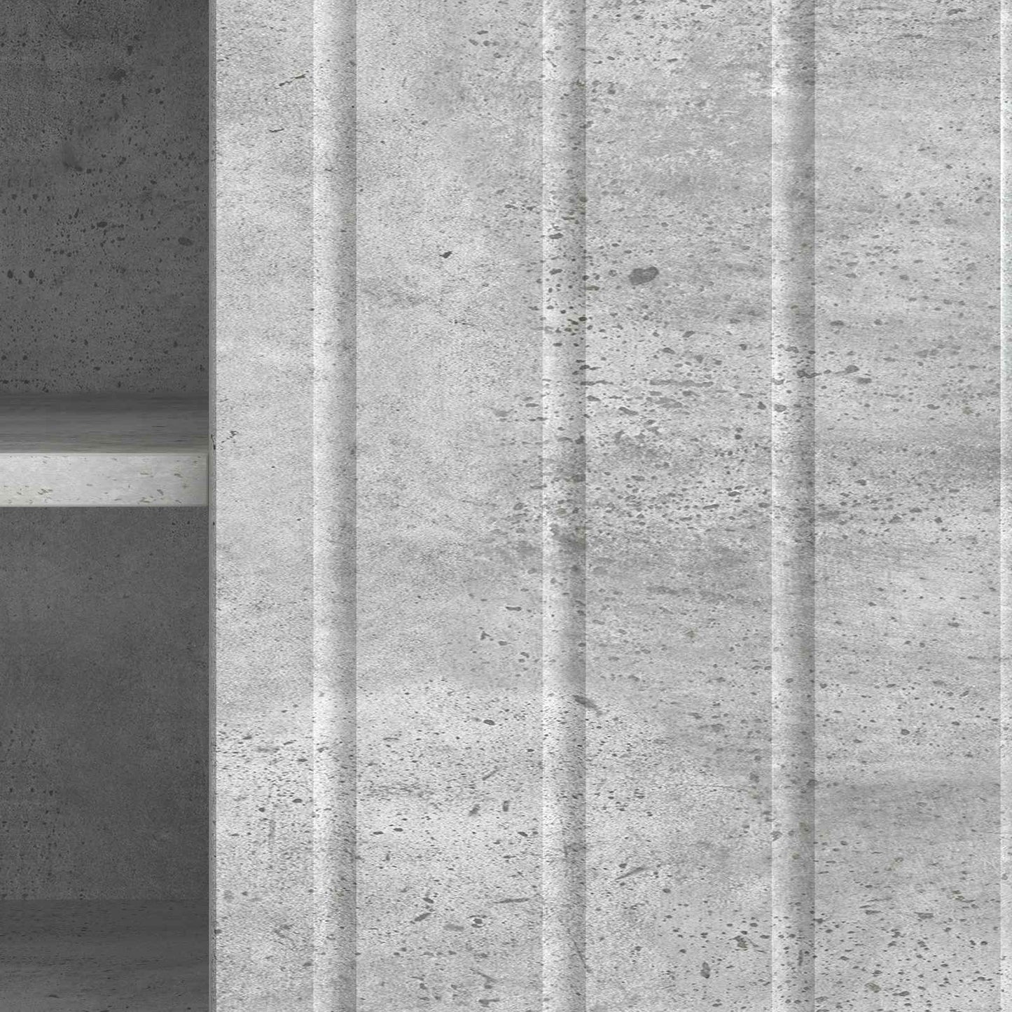 TV Cabinet Concrete Grey 102 x 34.5 x 52 cm Engineered Wood