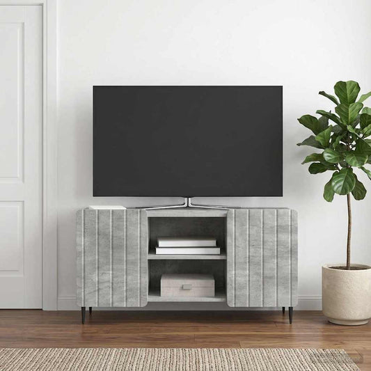 TV Cabinet 102 x 34.5 x 52 cm Concrete Grey Engineered Wood