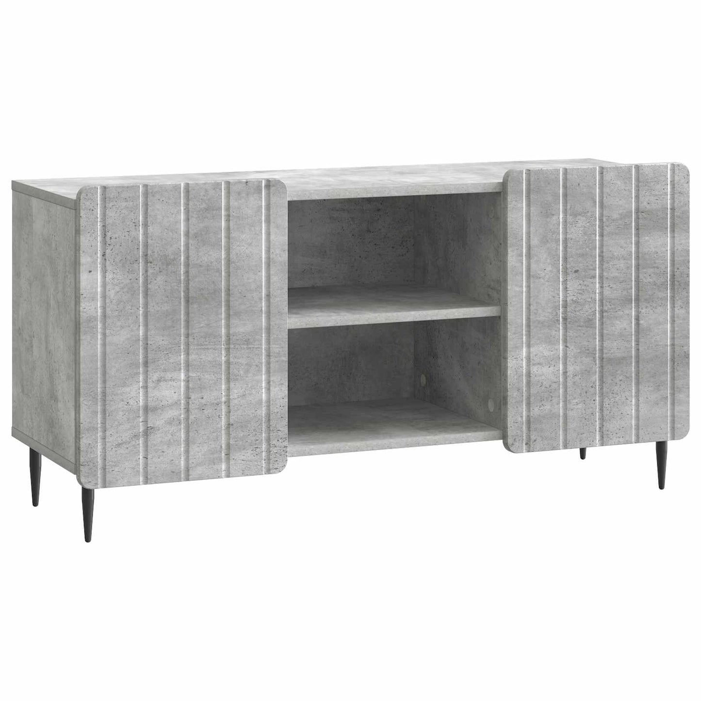 TV Cabinet Concrete Grey 102 x 34.5 x 52 cm Engineered Wood