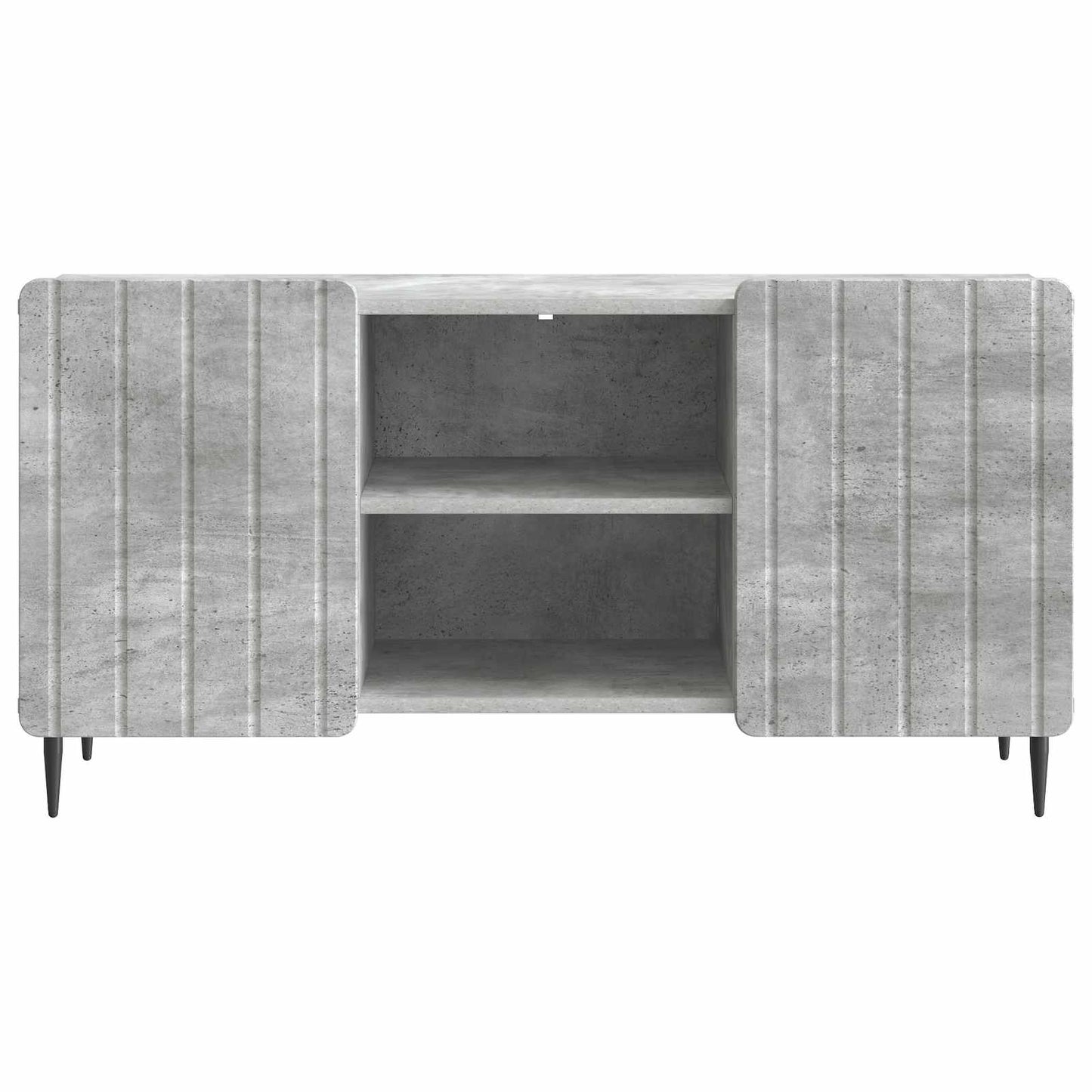 TV Cabinet Concrete Grey 102 x 34.5 x 52 cm Engineered Wood