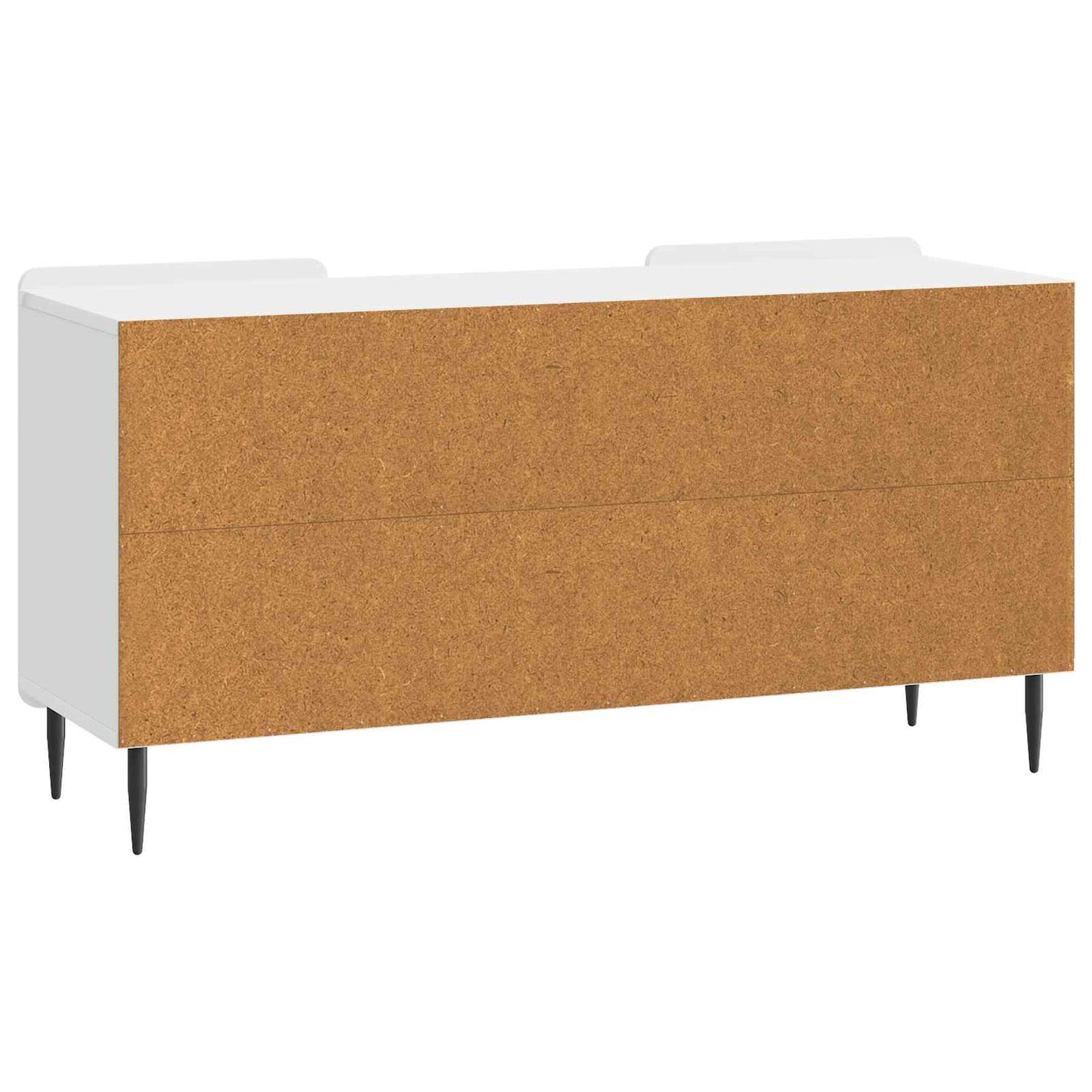 TV Cabinet High Gloss White 102 x 34.5 x 52 cm Engineered Wood