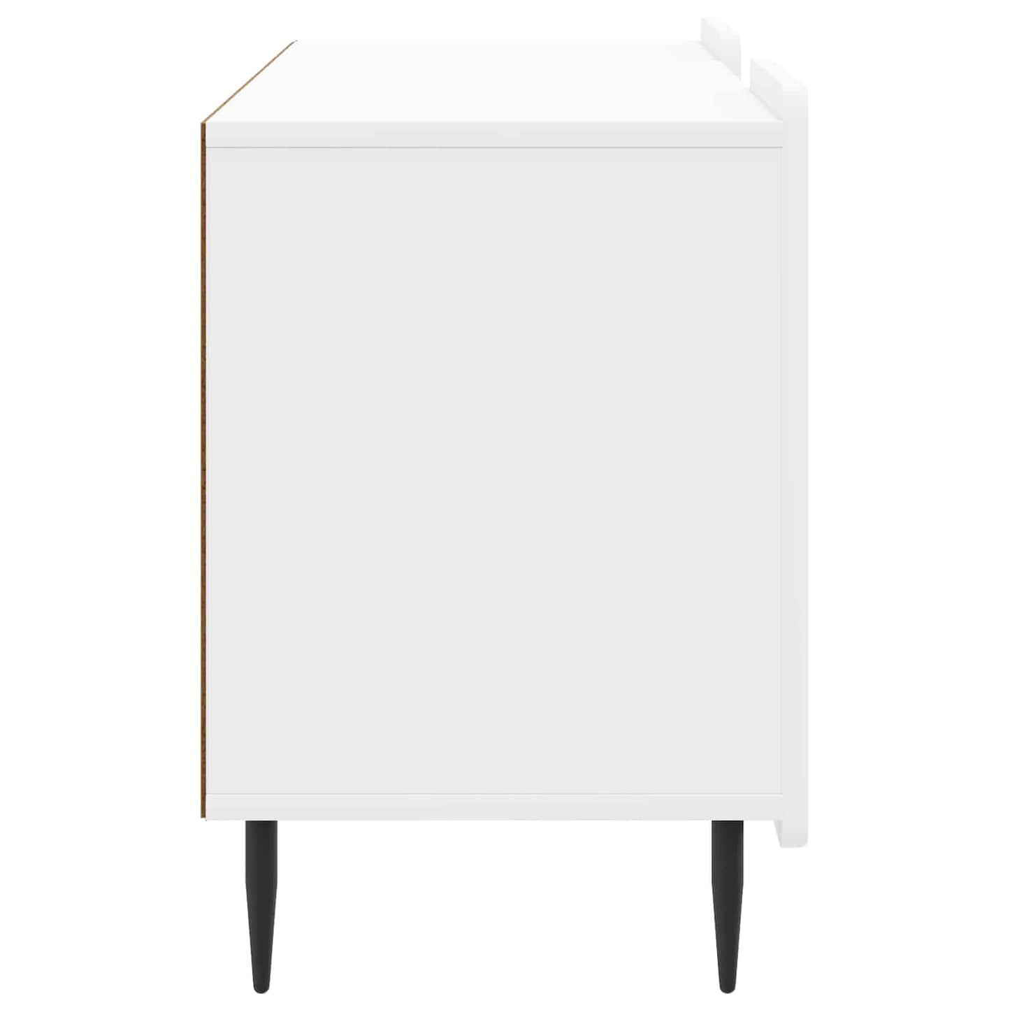 TV Cabinet High Gloss White 102 x 34.5 x 52 cm Engineered Wood