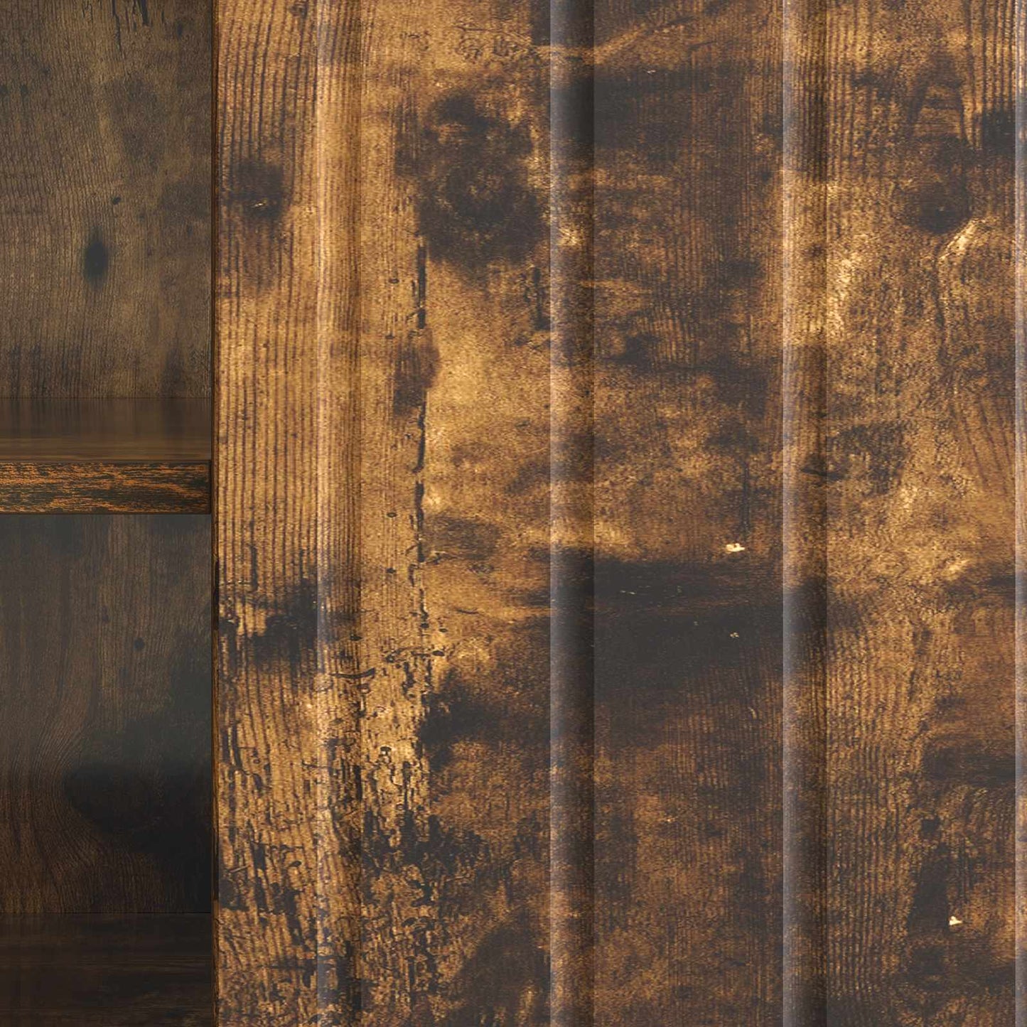 TV Cabinet Smoked Oak 102 x 34.5 x 52 cm Engineered Wood