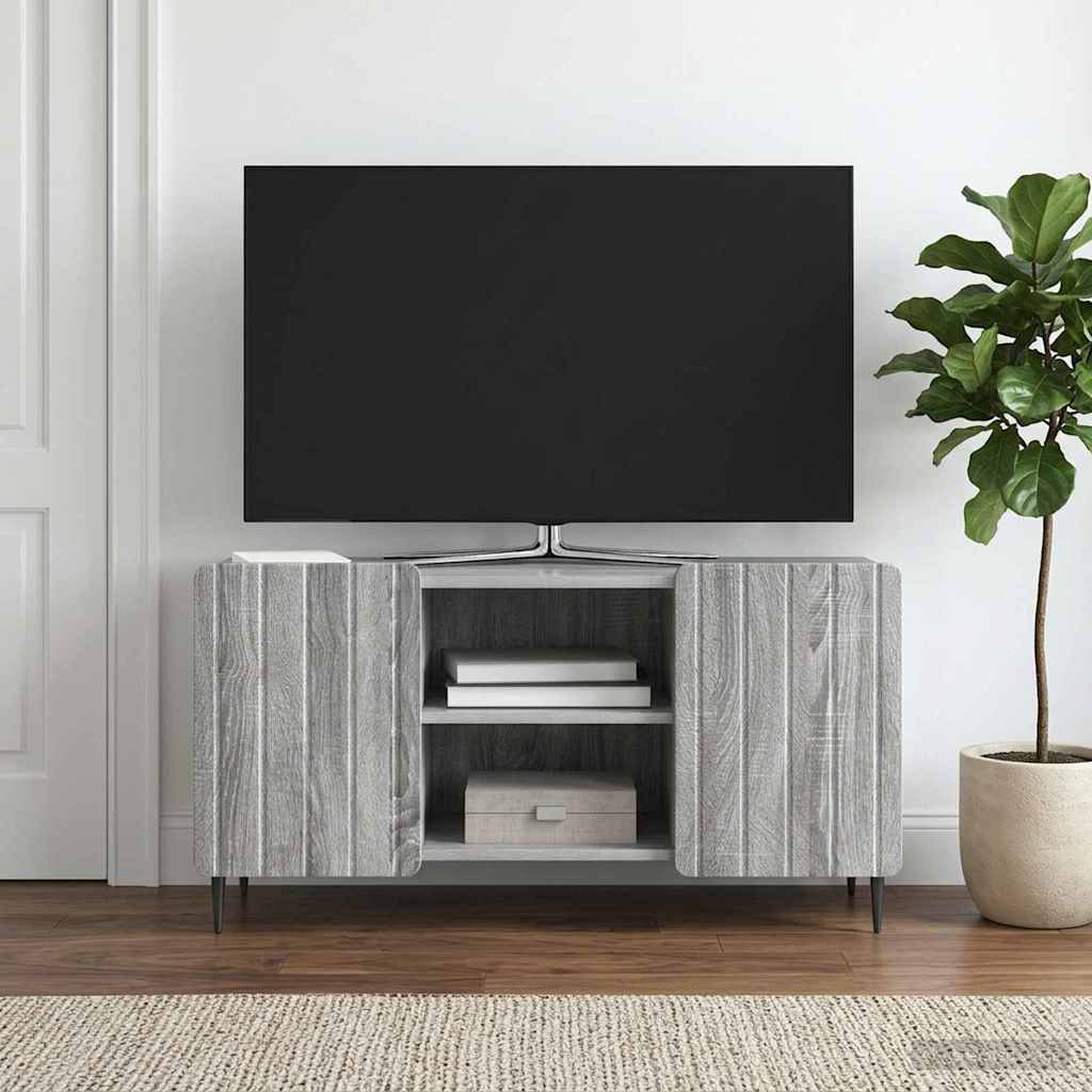 TV Cabinet 102 x 34.5 x 52 cm Grey Sonoma Engineered Wood