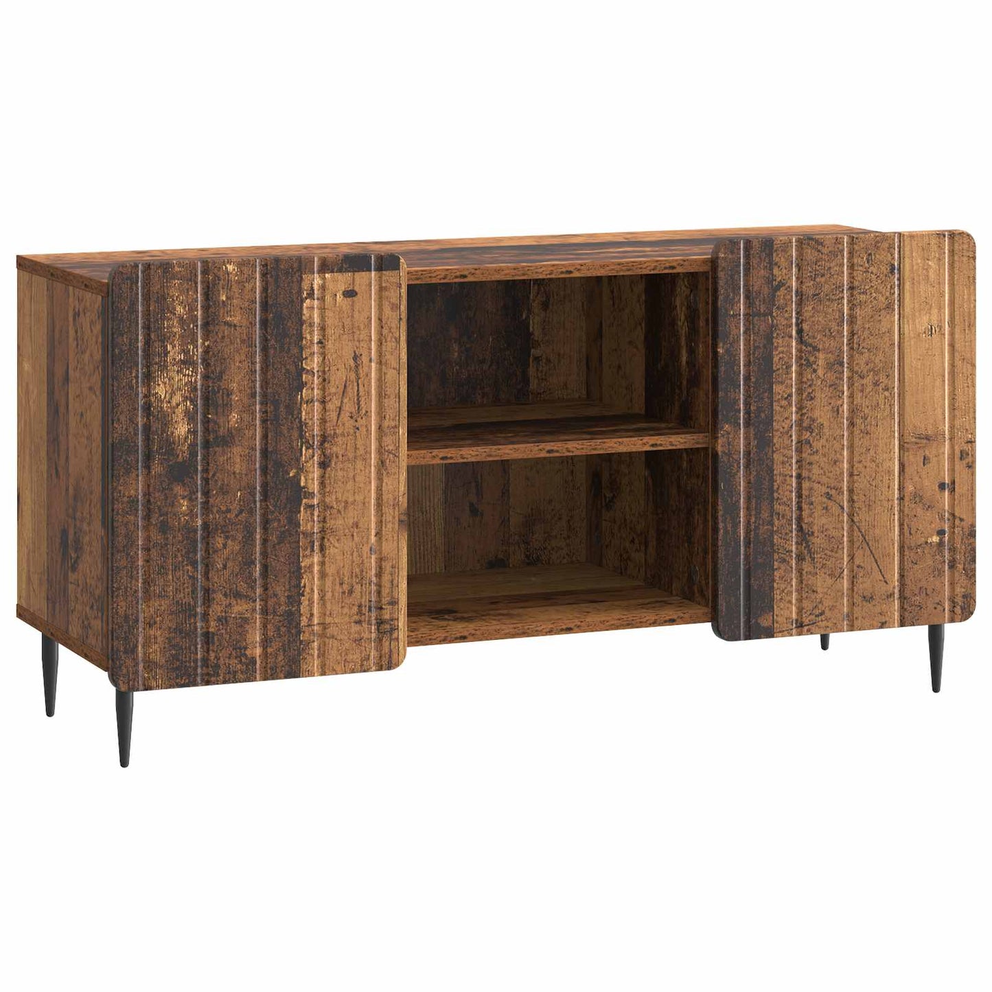 TV Cabinet Old Wood 102 x 34.5 x 52 cm Engineered Wood