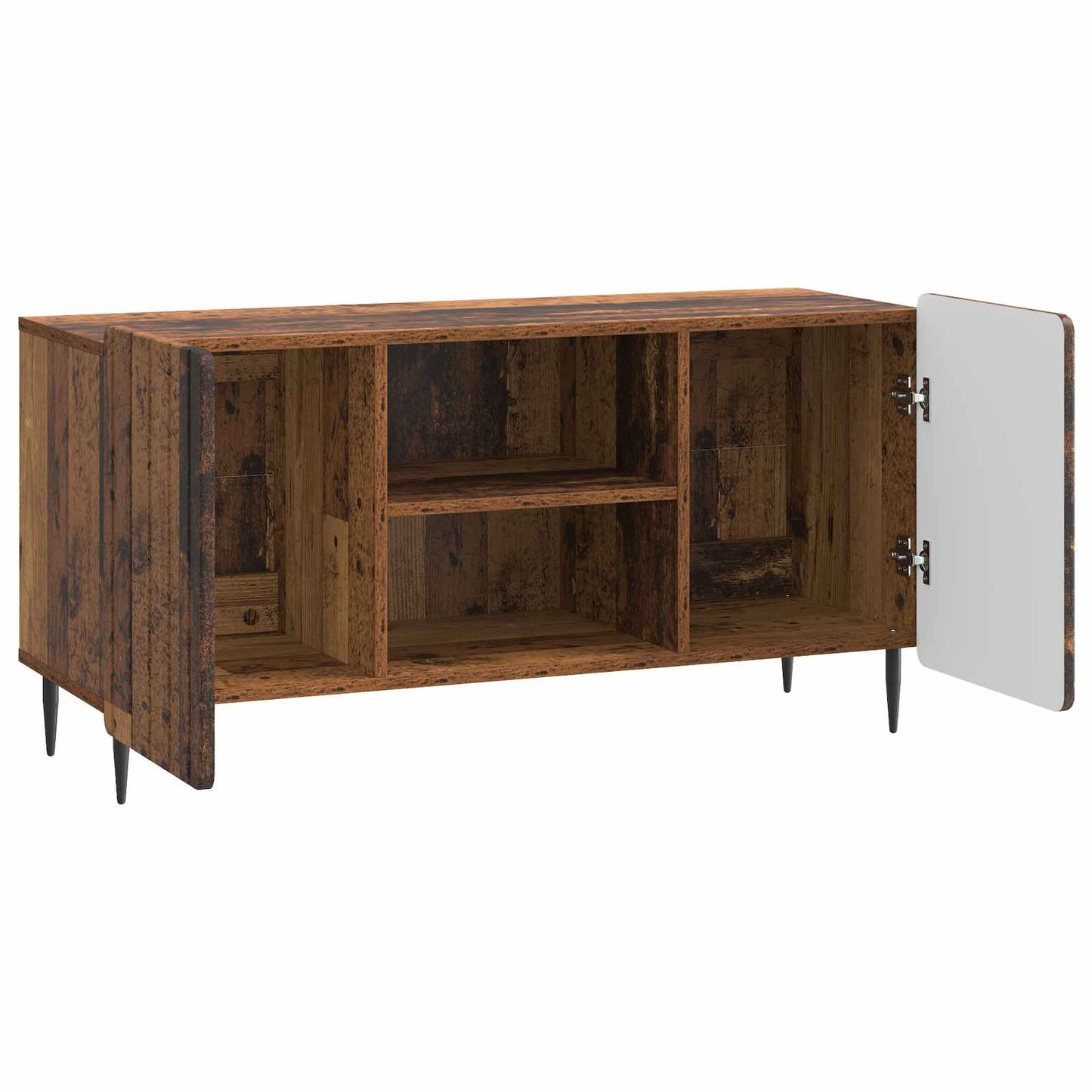 TV Cabinet Old Wood 102 x 34.5 x 52 cm Engineered Wood