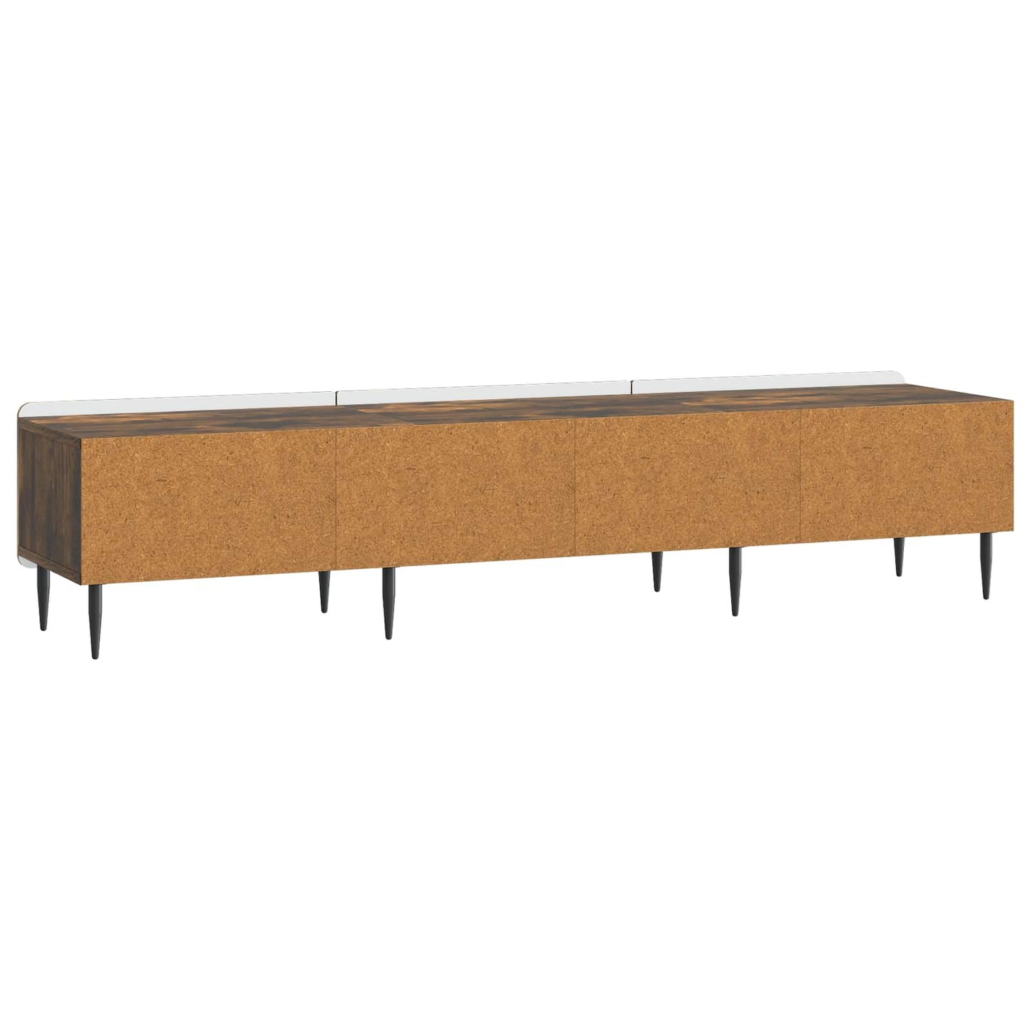 TV Cabinet Smoked Oak 147 x 34.5 x 32 cm Engineered Wood