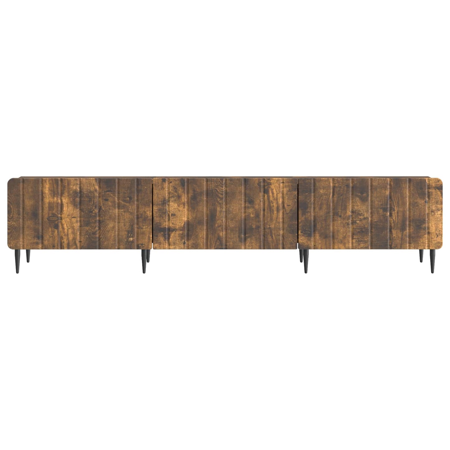 TV Cabinet Smoked Oak 147 x 34.5 x 32 cm Engineered Wood