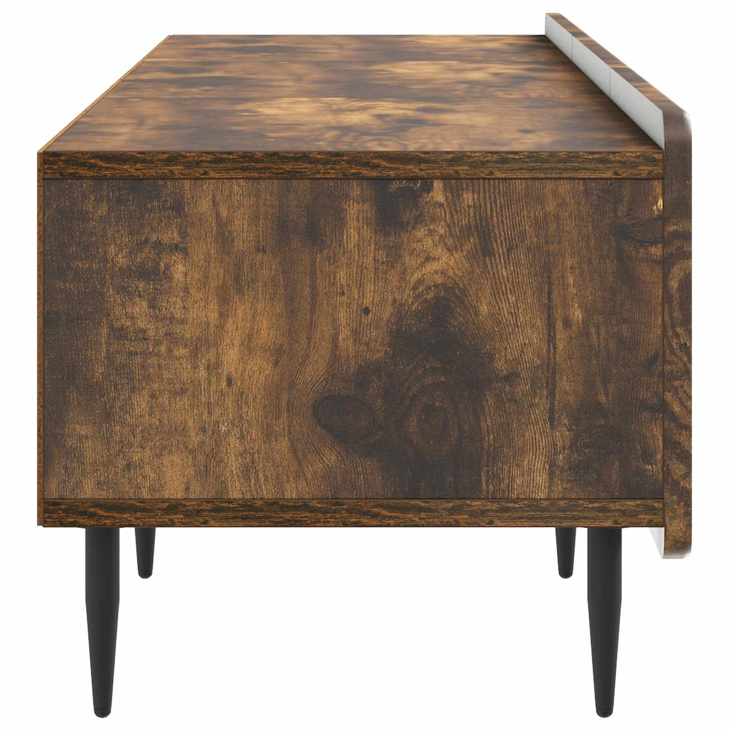 TV Cabinet Smoked Oak 147 x 34.5 x 32 cm Engineered Wood