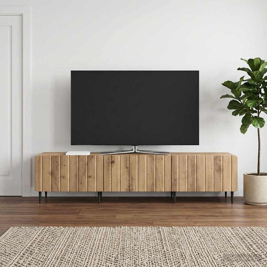 TV Cabinet 147 x 34.5 x 32 cm Artisan Oak Engineered Wood