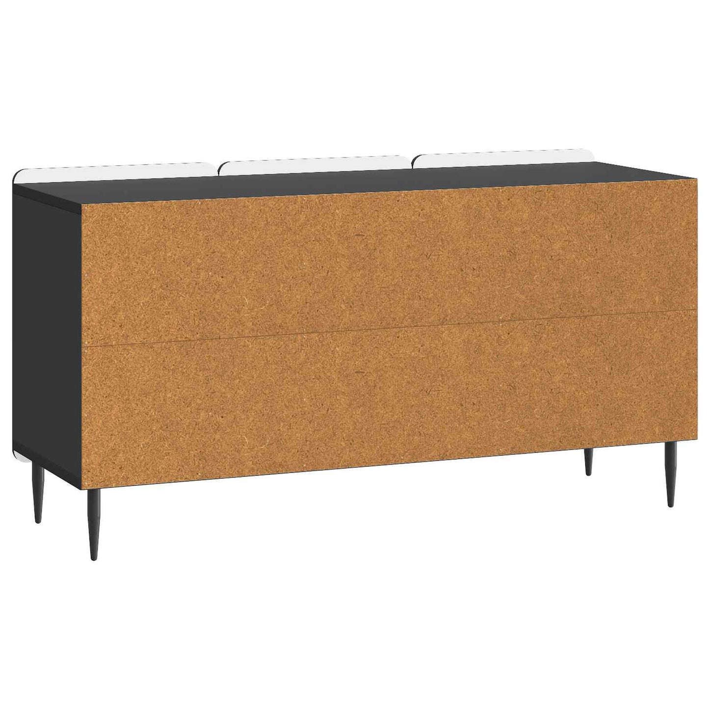 TV Cabinet 99 x 34.5 x 52 cm Black Engineered Wood