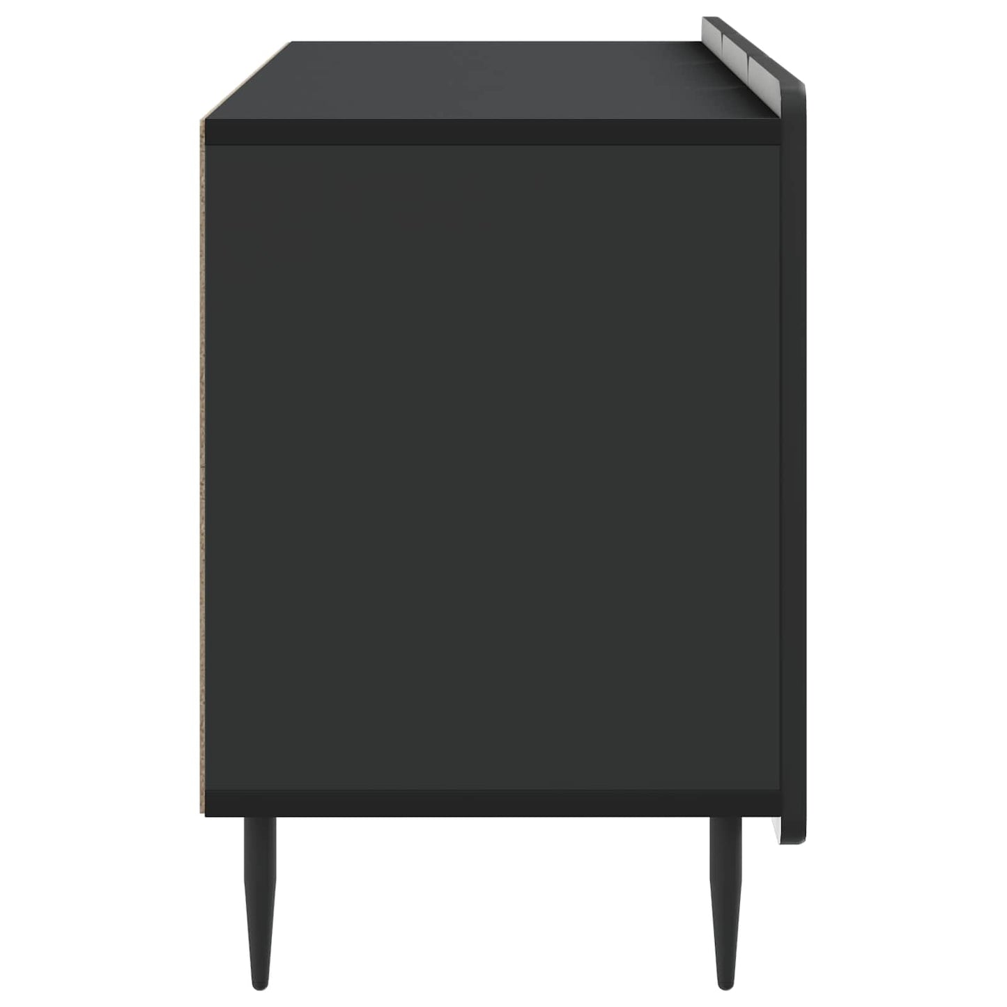 TV Cabinet Black 99 x 34.5 x 52 cm Engineered Wood