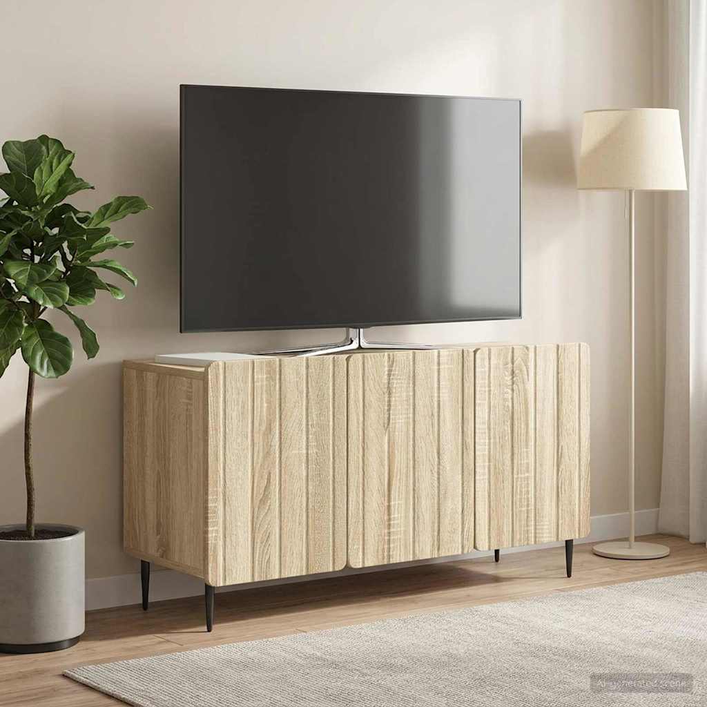TV Cabinet Sonoma Oak 99 x 34.5 x 52 cm Engineered Wood