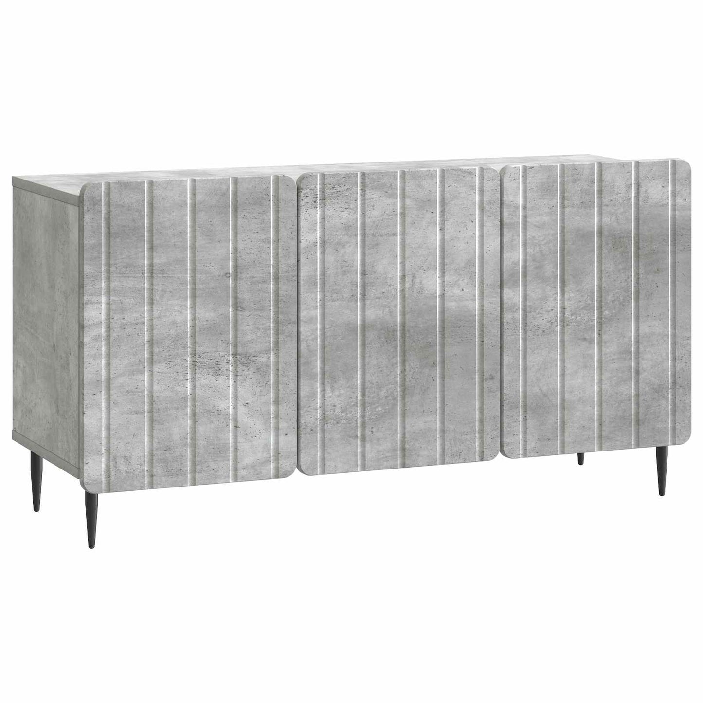 TV Cabinet Concrete Grey 99 x 34.5 x 52 cm Engineered Wood
