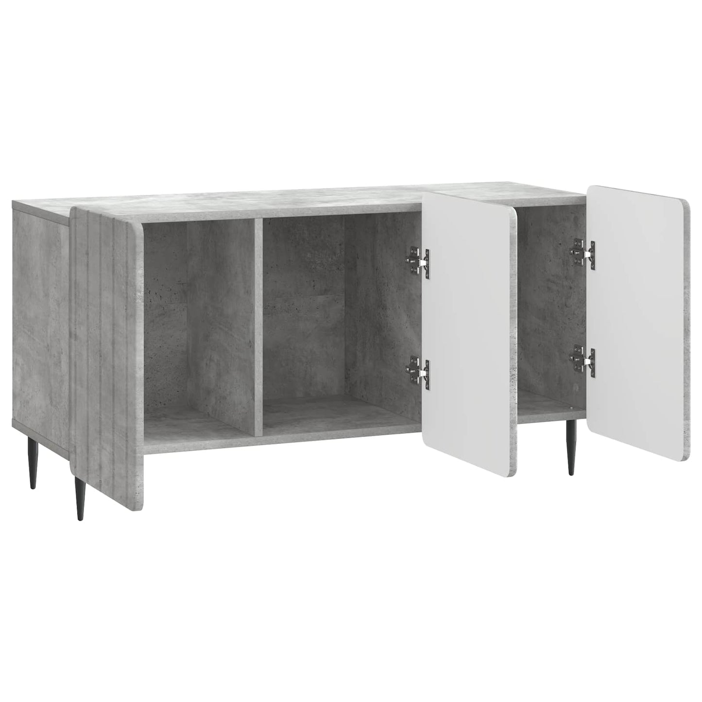 TV Cabinet Concrete Grey 99 x 34.5 x 52 cm Engineered Wood
