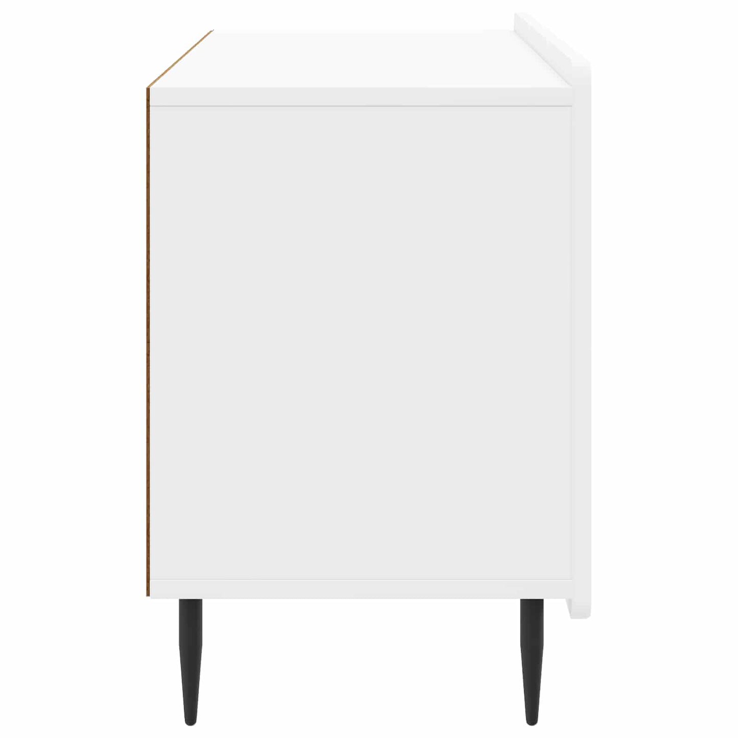 TV Cabinet High Gloss White 99 x 34.5 x 52 cm Engineered Wood