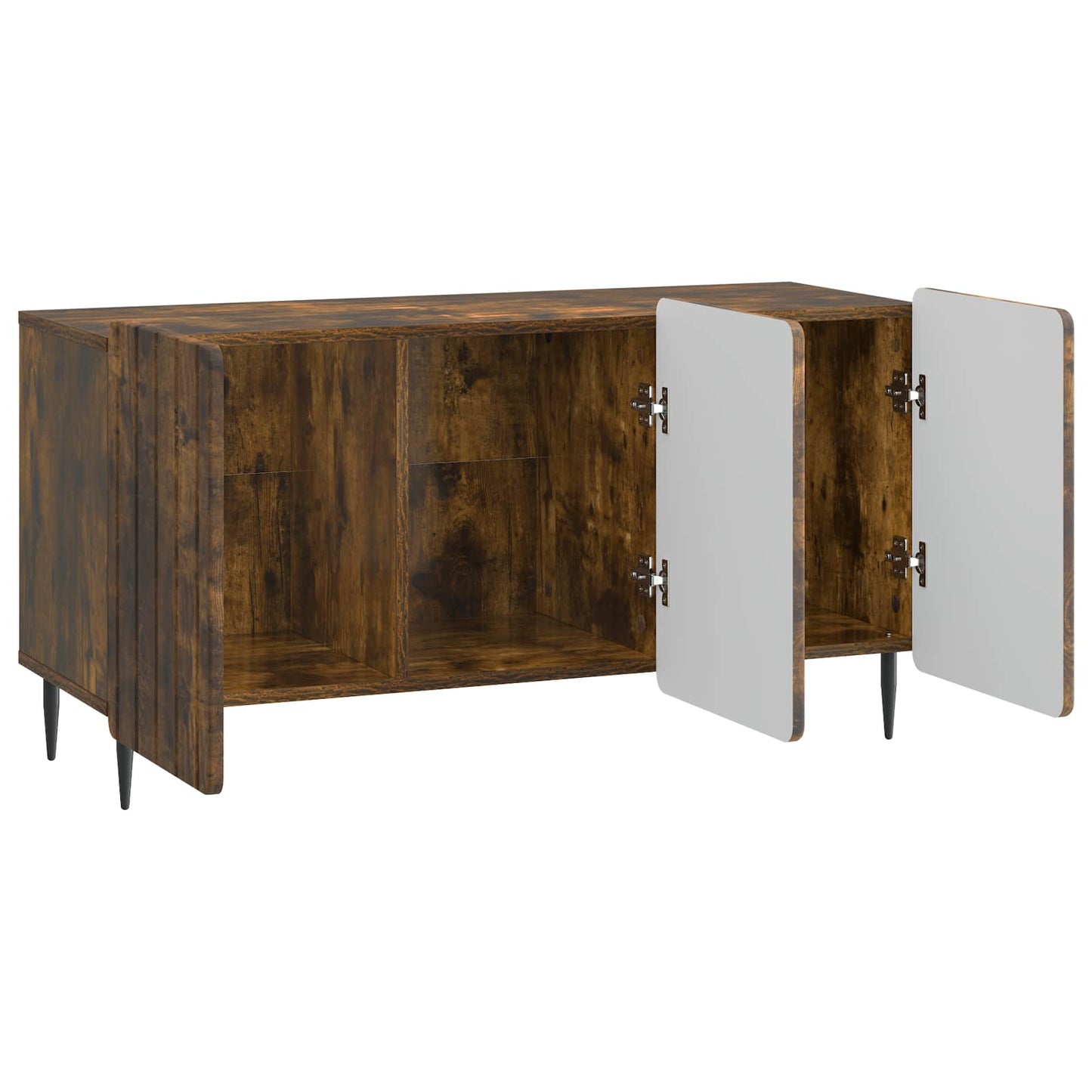 TV Cabinet Smoked Oak 99 x 34.5 x 52 cm Engineered Wood