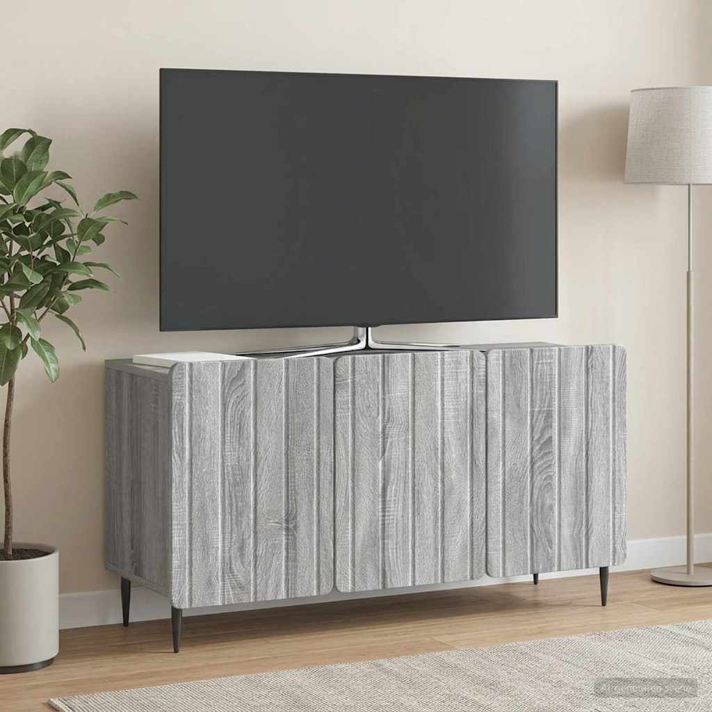 TV Cabinet Grey Sonoma 99 x 34.5 x 52 cm Engineered Wood