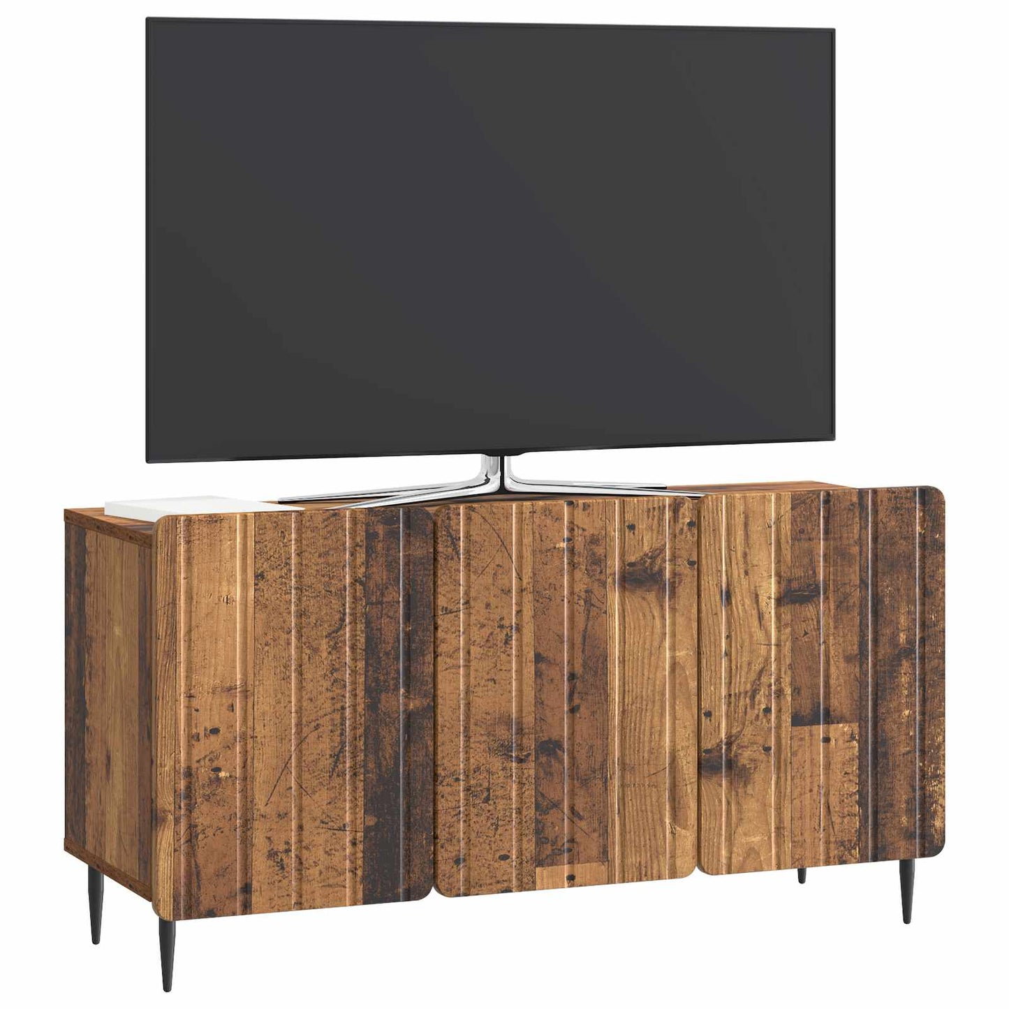 TV Cabinet Old Wood 99 x 34.5 x 52 cm Engineered Wood