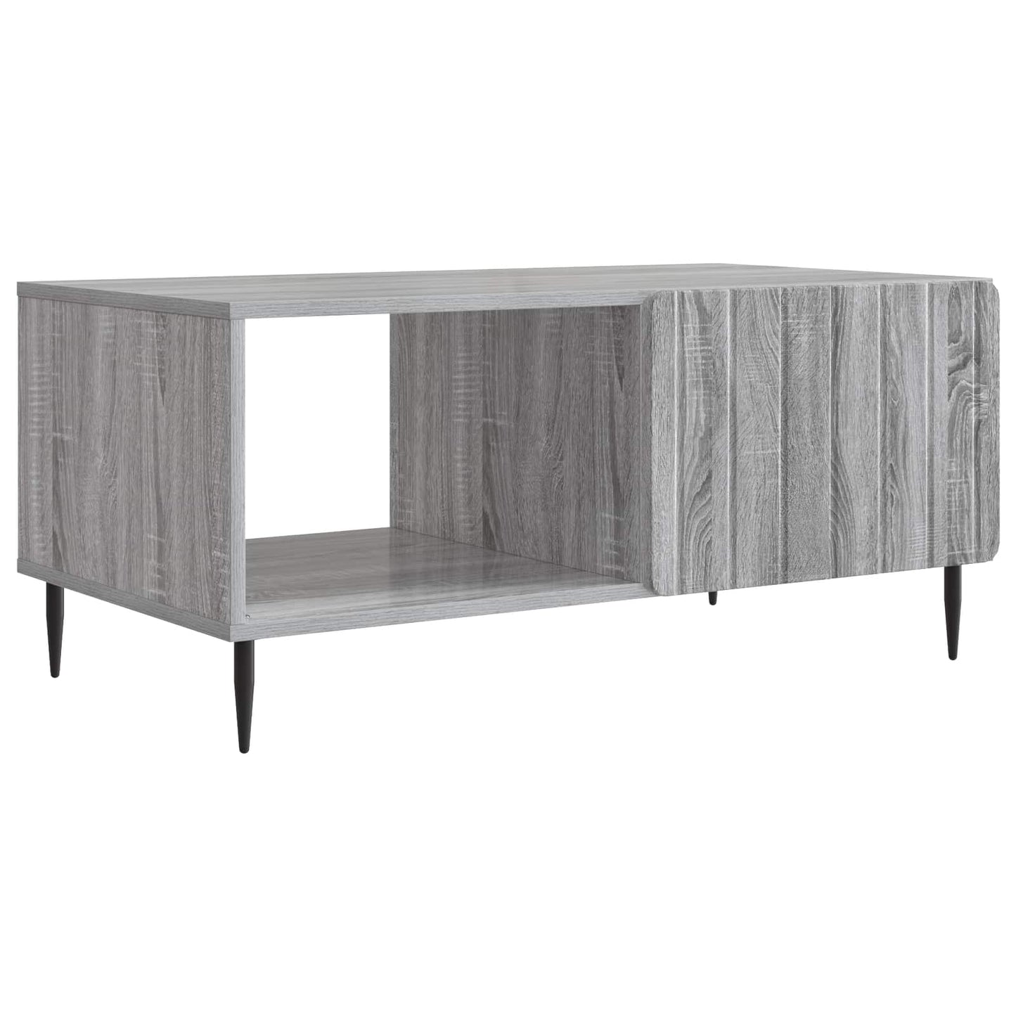 Coffee Table Grey Sonoma 90 x 50 x 40 cm Engineered Wood