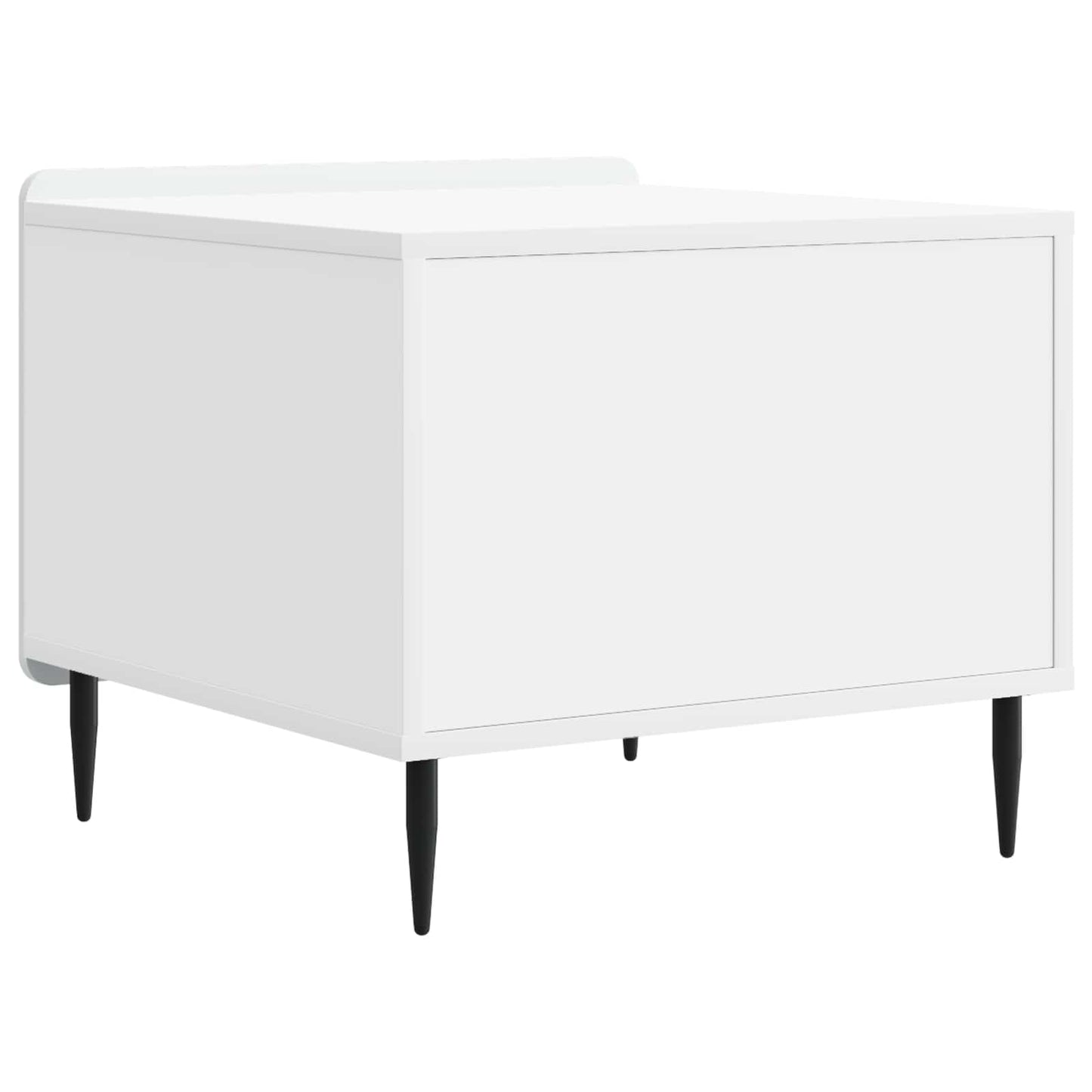 Coffee Table with Drawer White 49 x 50 x 42 cm Engineered Wood