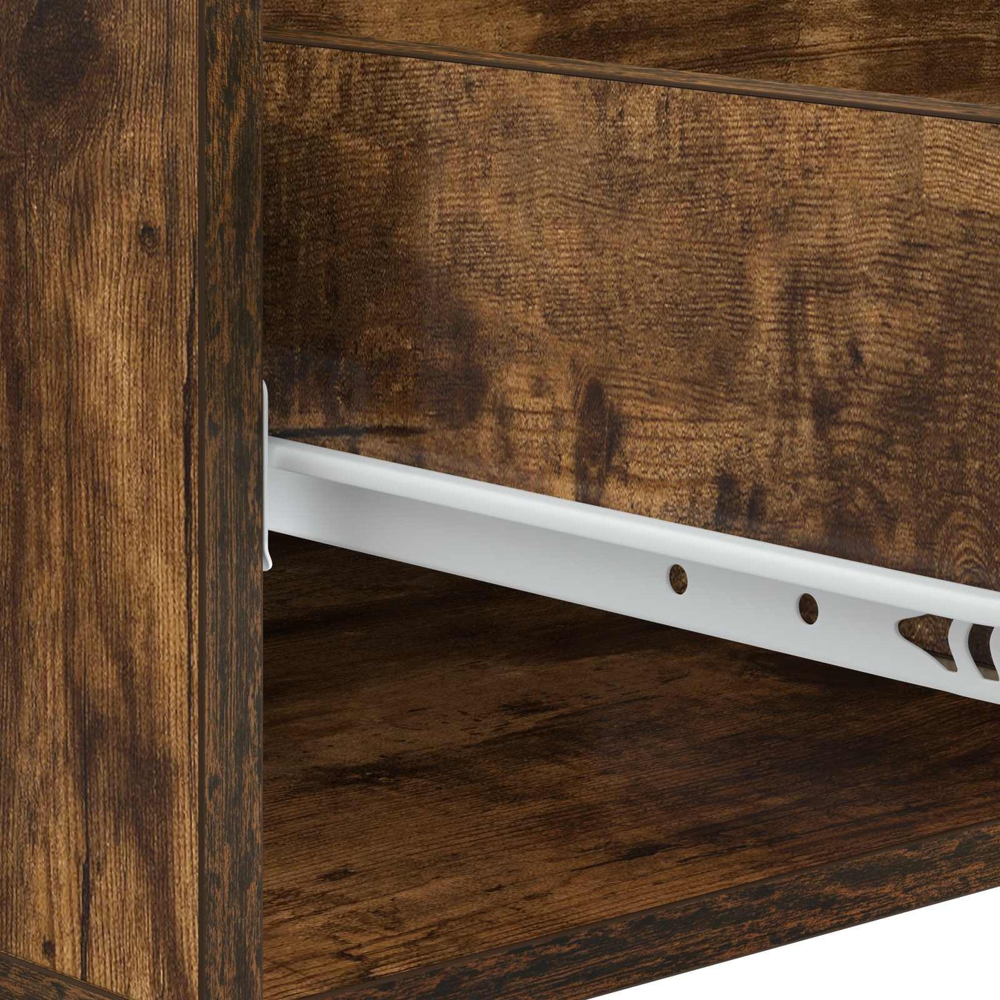 Coffee Table Smoked Oak 49 x 50 x 42 cm Engineered Wood