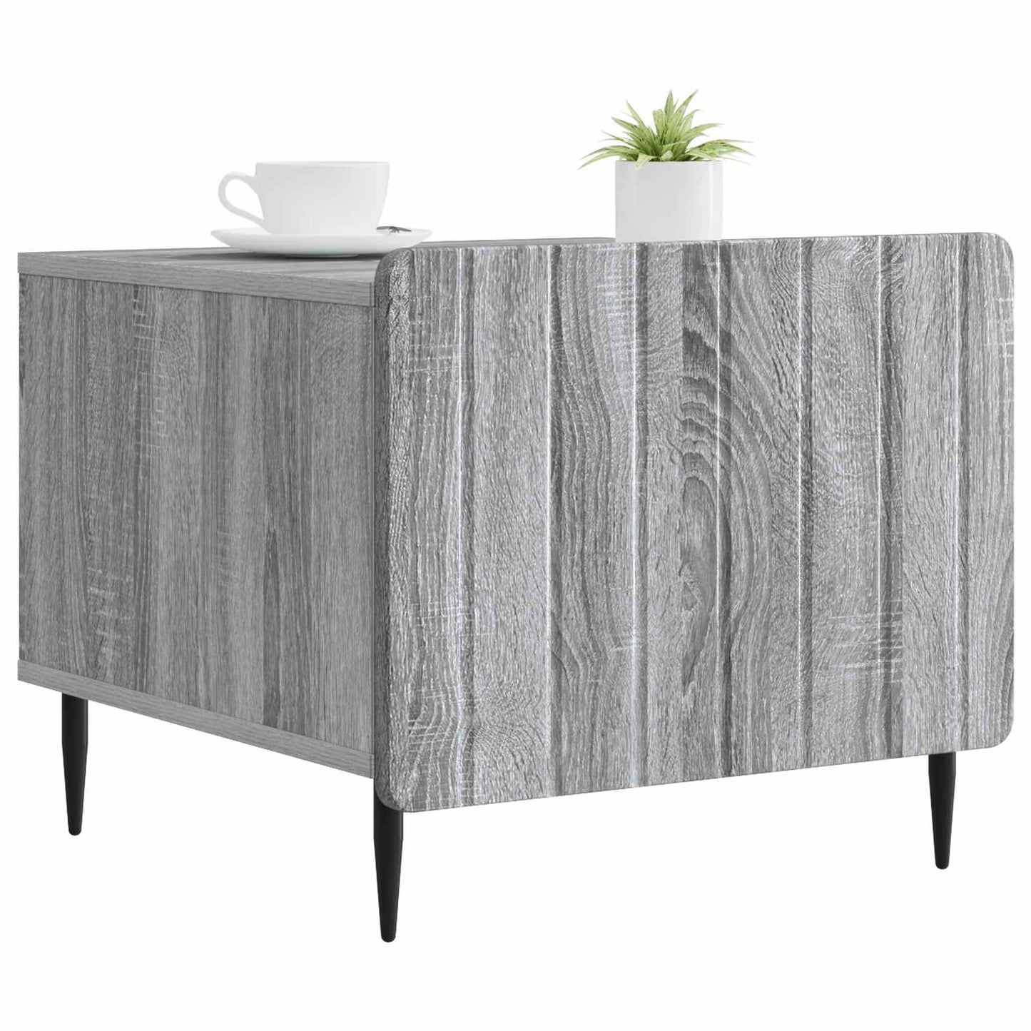 Coffee Table Grey Sonoma 49 x 50 x 42 cm Engineered Wood