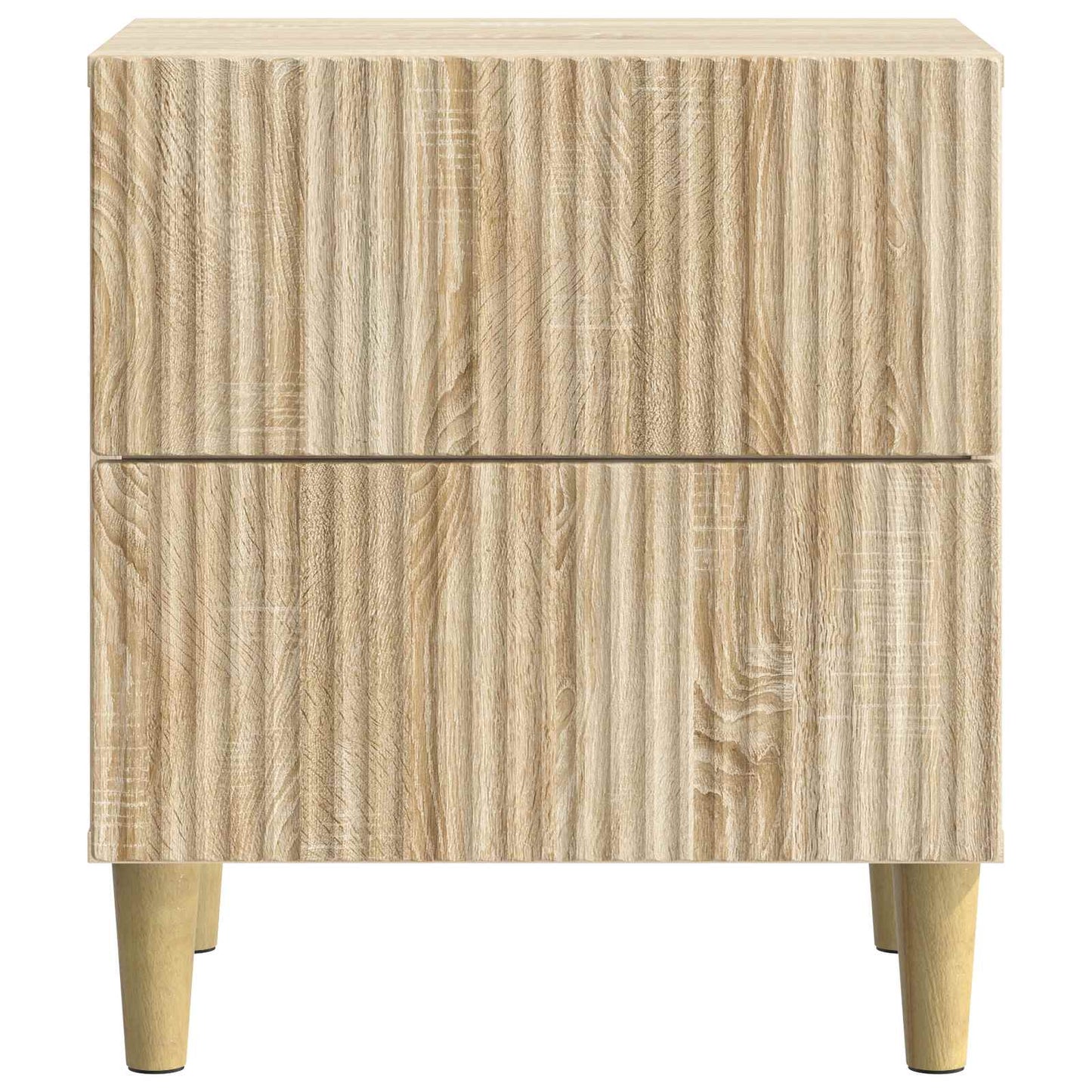 Bedside Cabinet with Drawer 2 pcs Sonoma Oak 43 x 34.5 x 48 cm