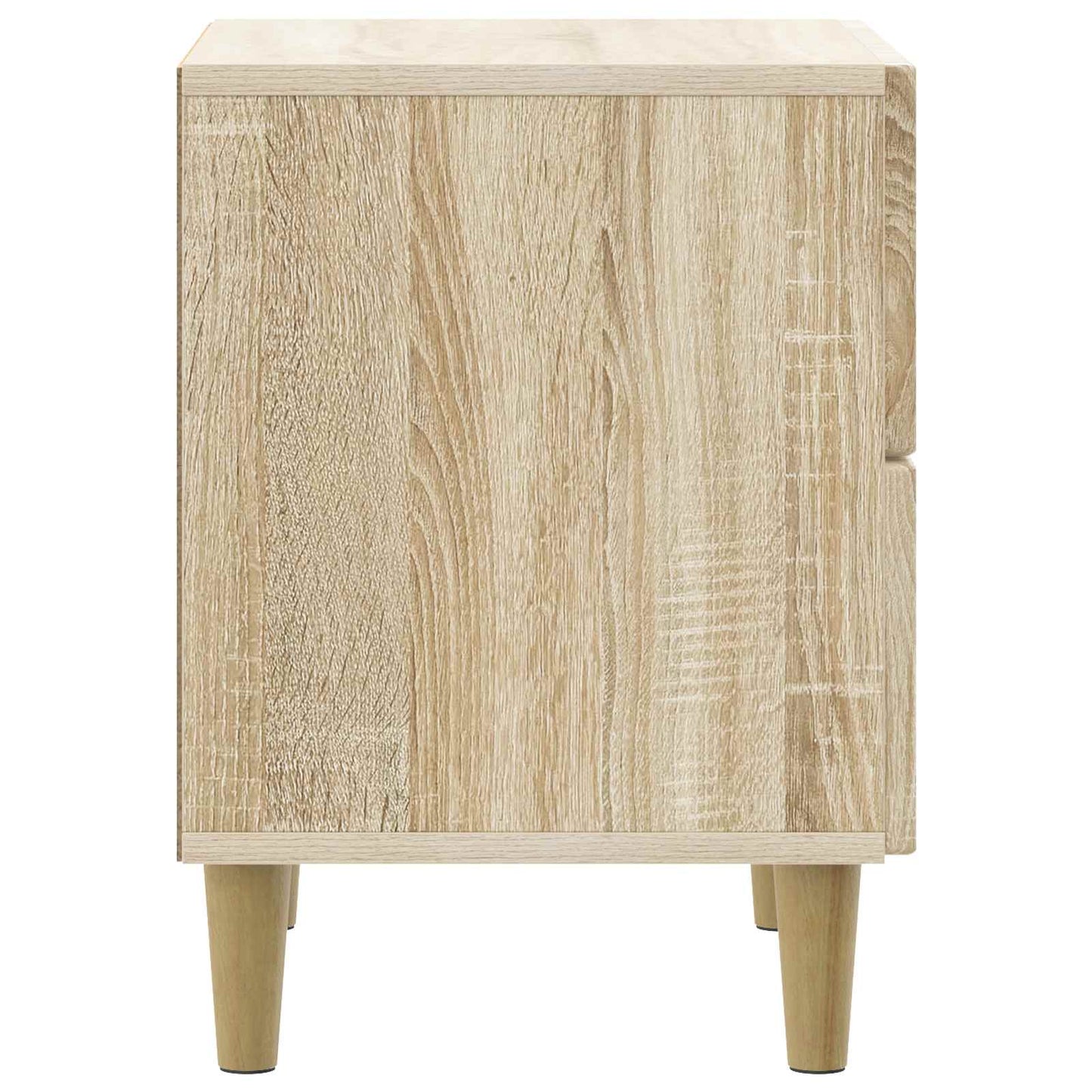 Bedside Cabinet with Drawer 2 pcs Sonoma Oak 43 x 34.5 x 48 cm