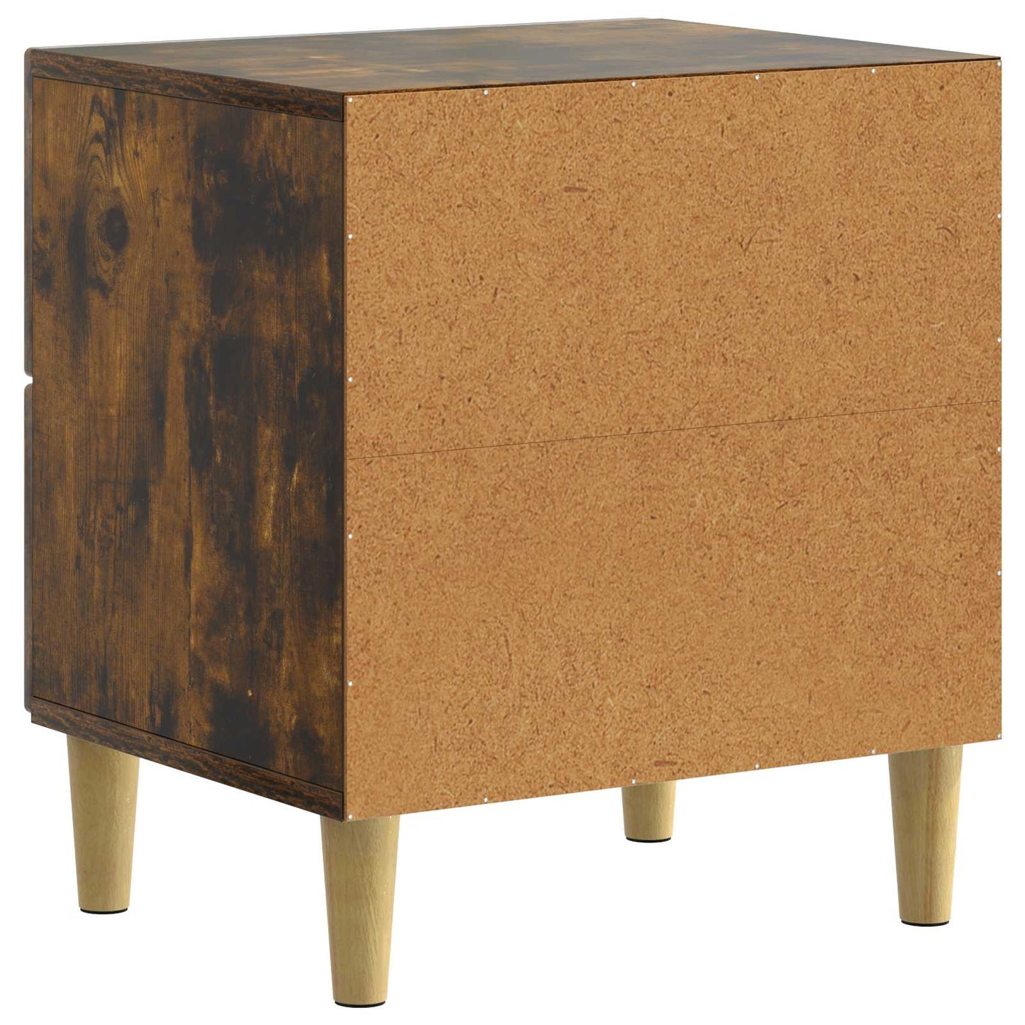 Bedside Cabinet 2 pcs Smoked Oak 43 x 34.5 x 48 cm