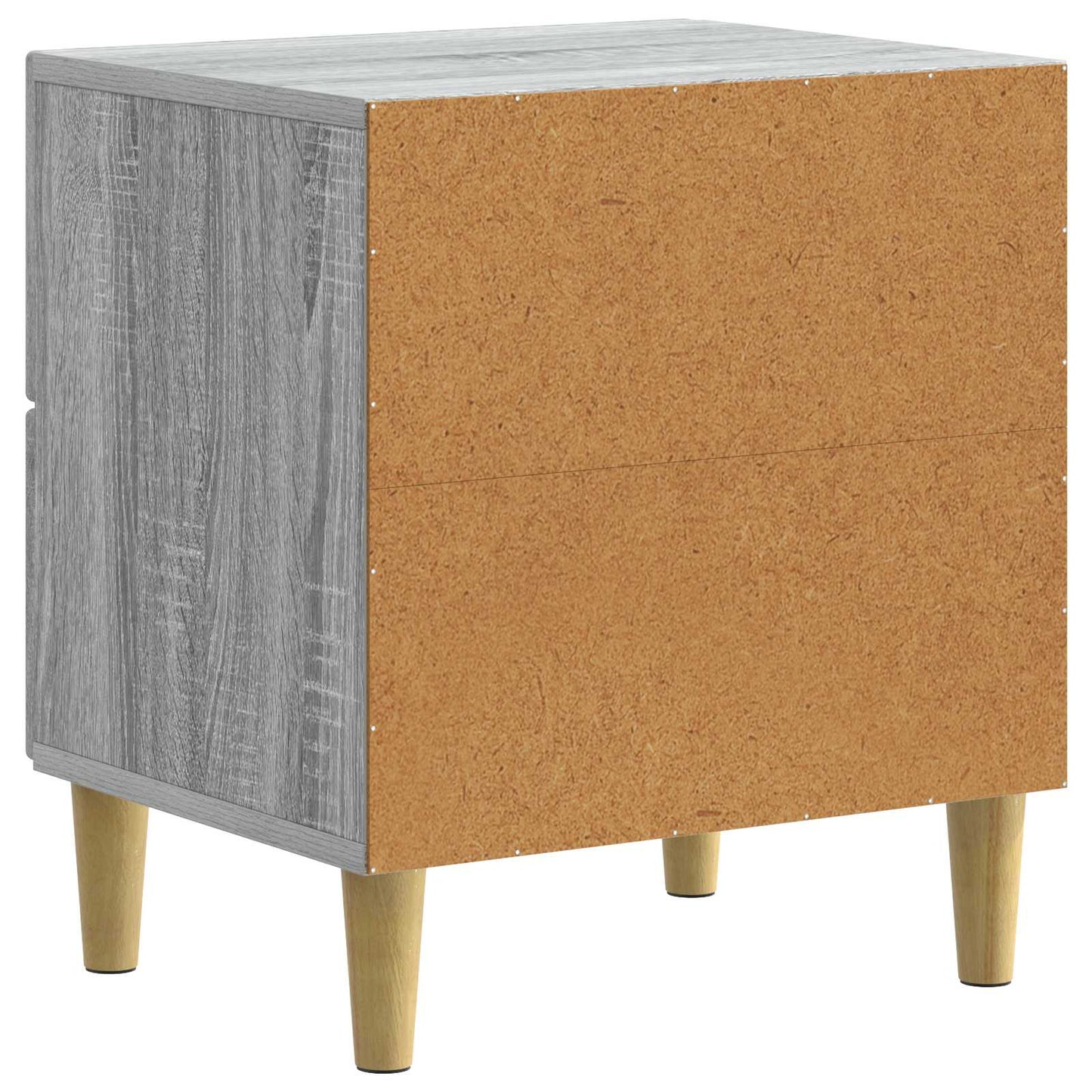 Bedside Cabinet with Drawer 2 pcs Grey Sonoma 43 x 34.5 x 48 cm