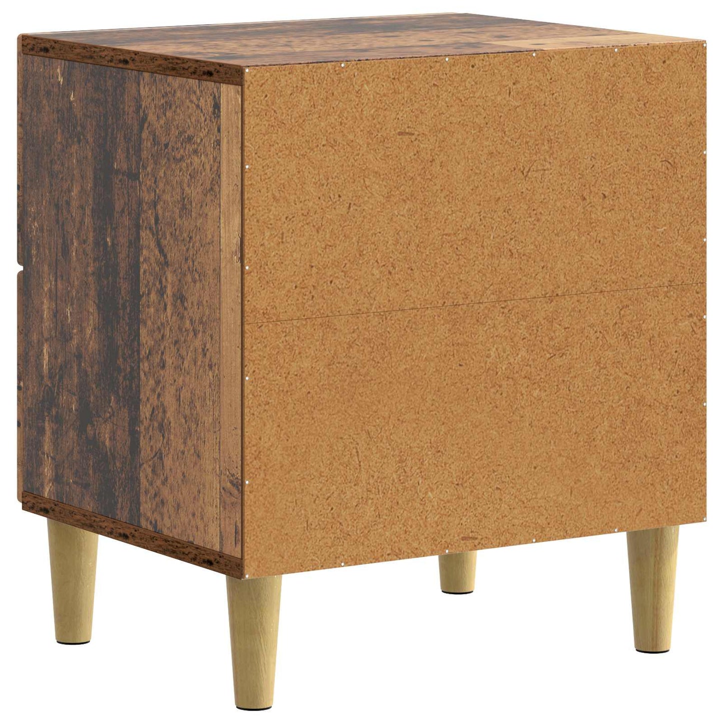Bedside Cabinet Old Wood 43 x 34.5 x 48 cm Engineered Wood
