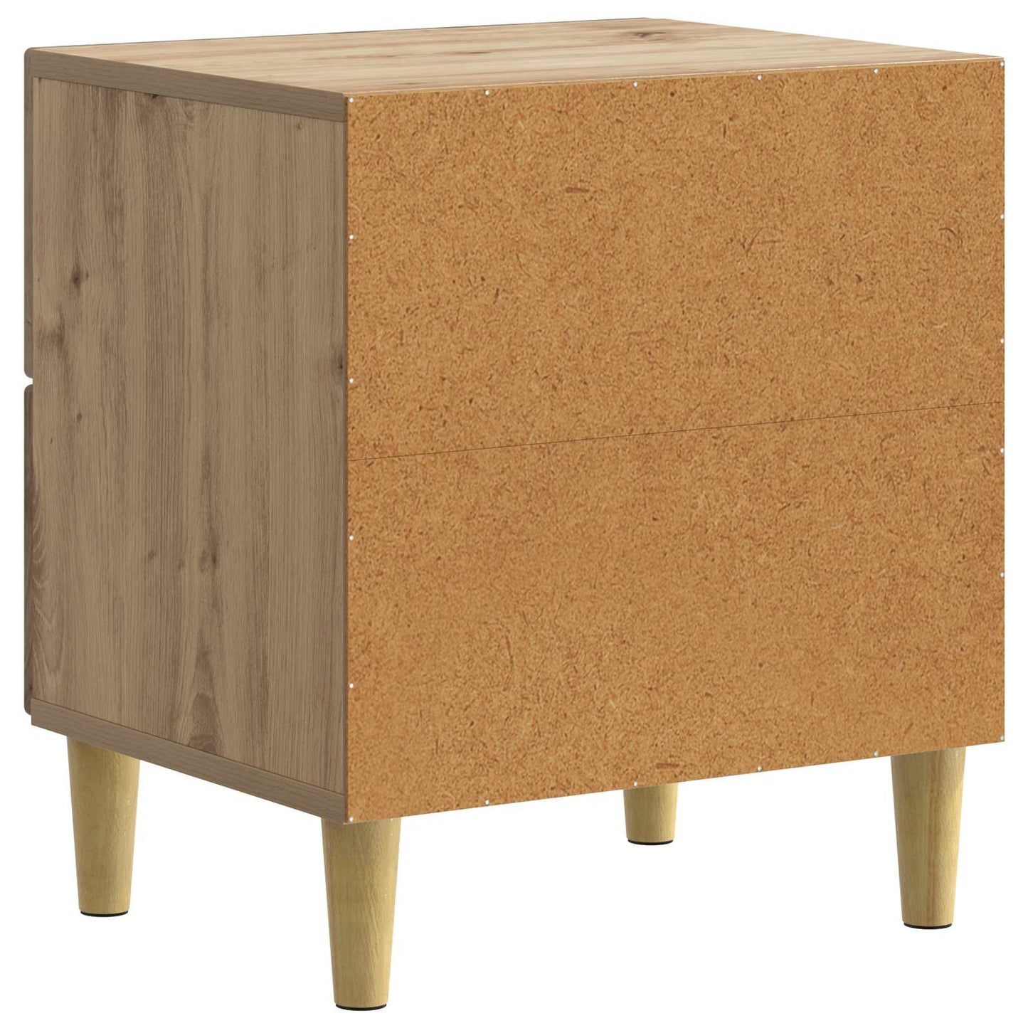 Bedside Cabinet with Drawer 2 pcs Artisan Oak 43 x 34.5 x 48 cm