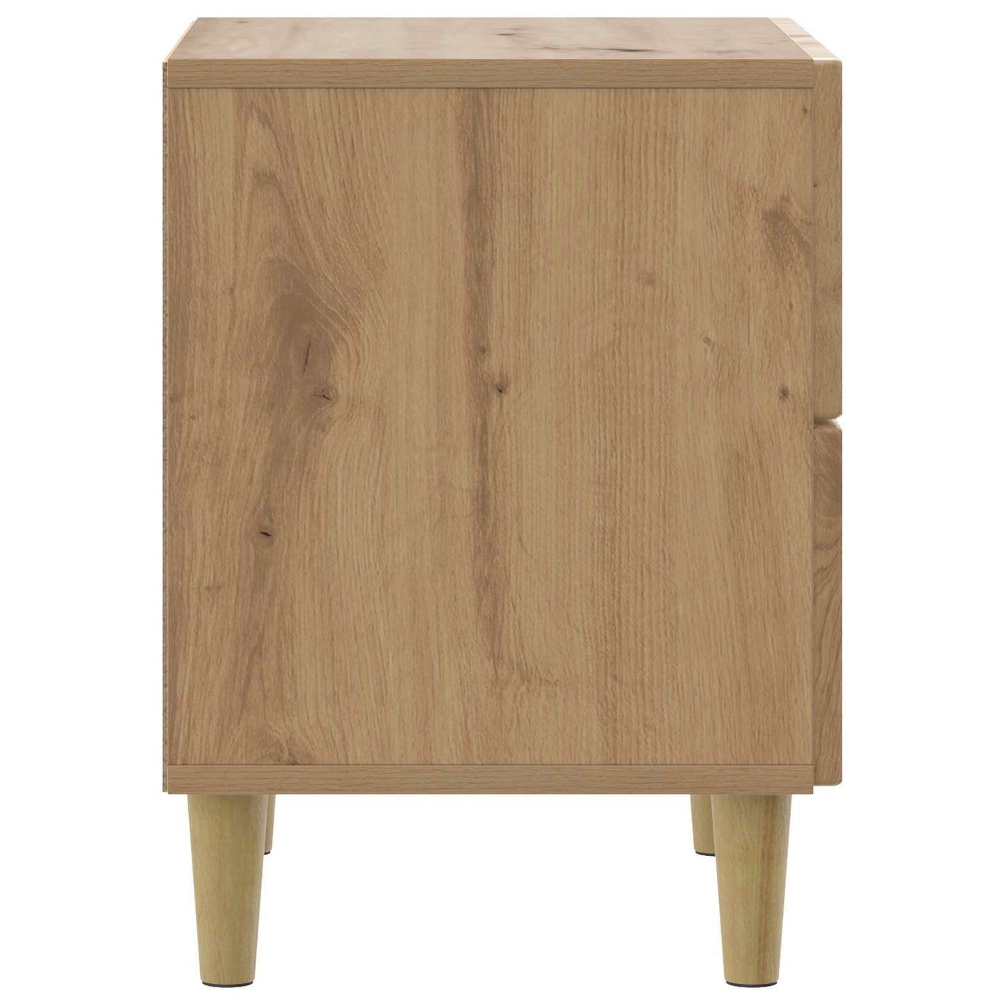 Bedside Cabinet with Drawer 2 pcs Artisan Oak 43 x 34.5 x 48 cm